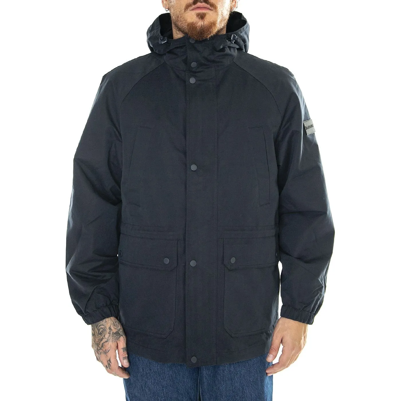 Farah Gunnar Parka Jacket blue - Giacca Invernale Uomo Blu    