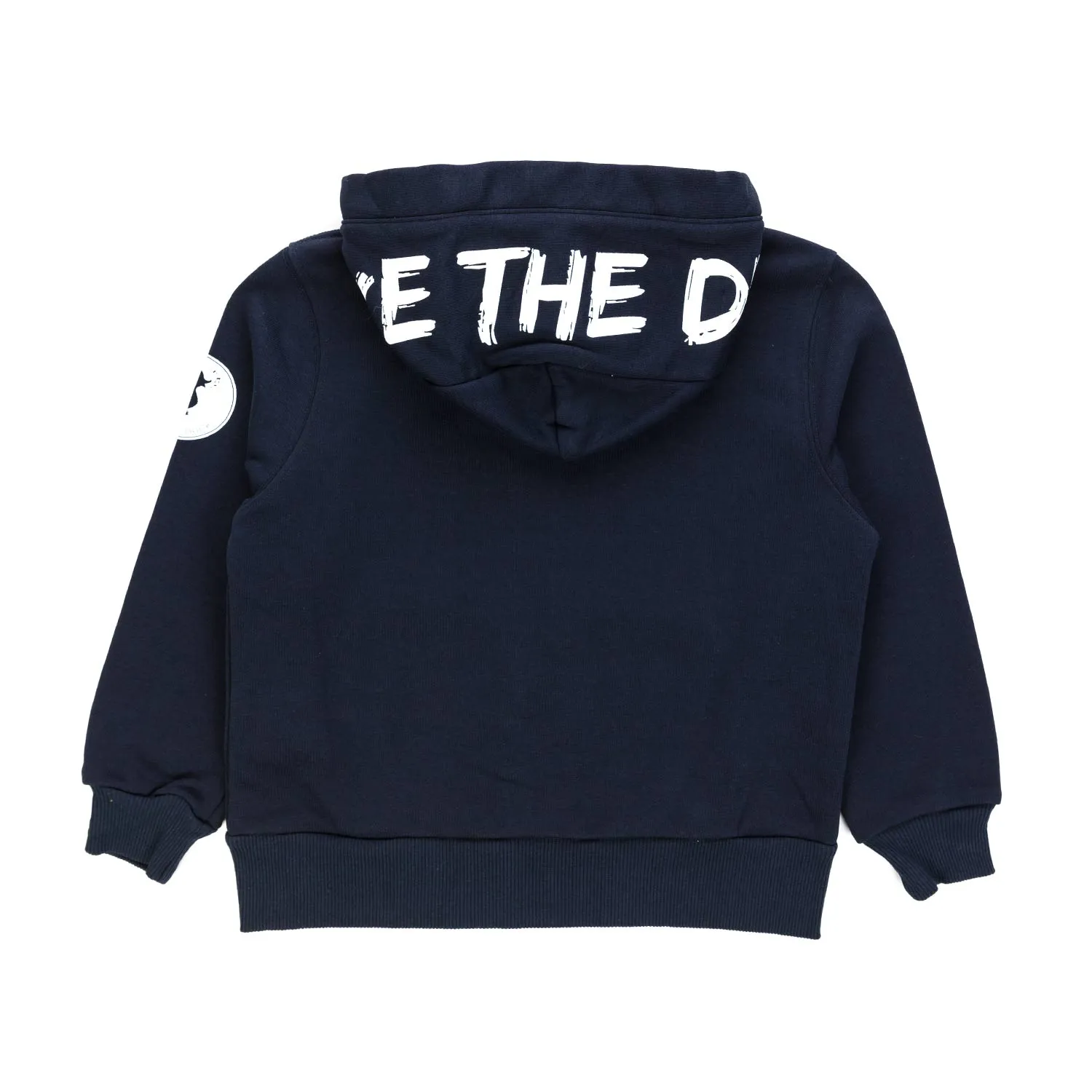 Felpa Blu Unisex Con Zip