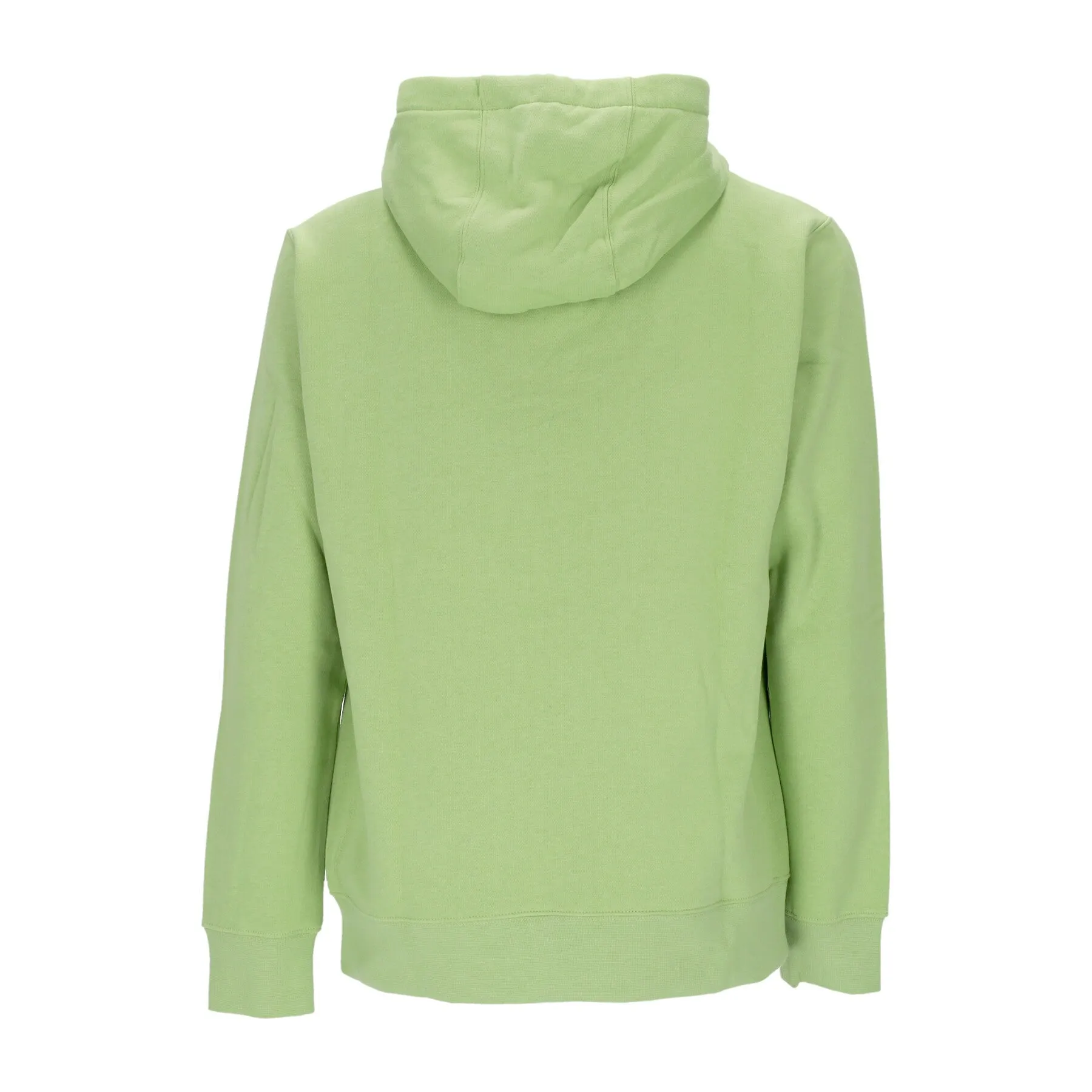 Felpa Cappuccio Uomo Sportswear Club Fleece Hoodie Vivid Green/vivid Green/white