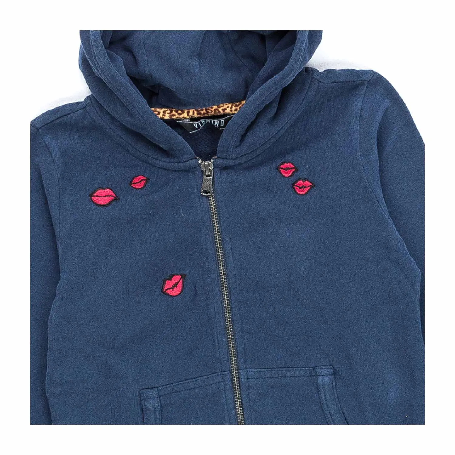 Felpa Con Zip Bambina Teenager