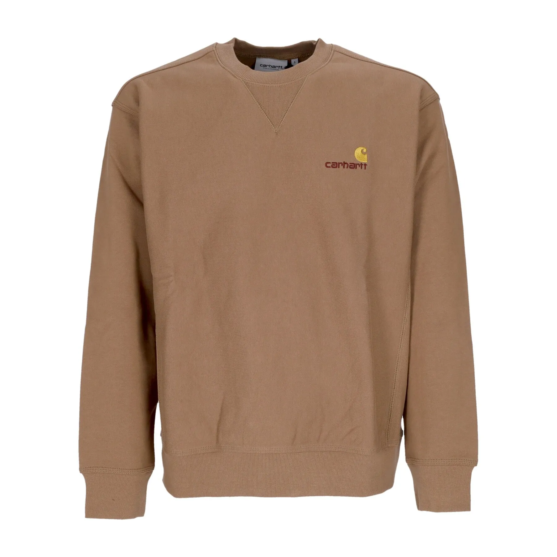Felpa Girocollo Uomo American Script Sweat Buffalo