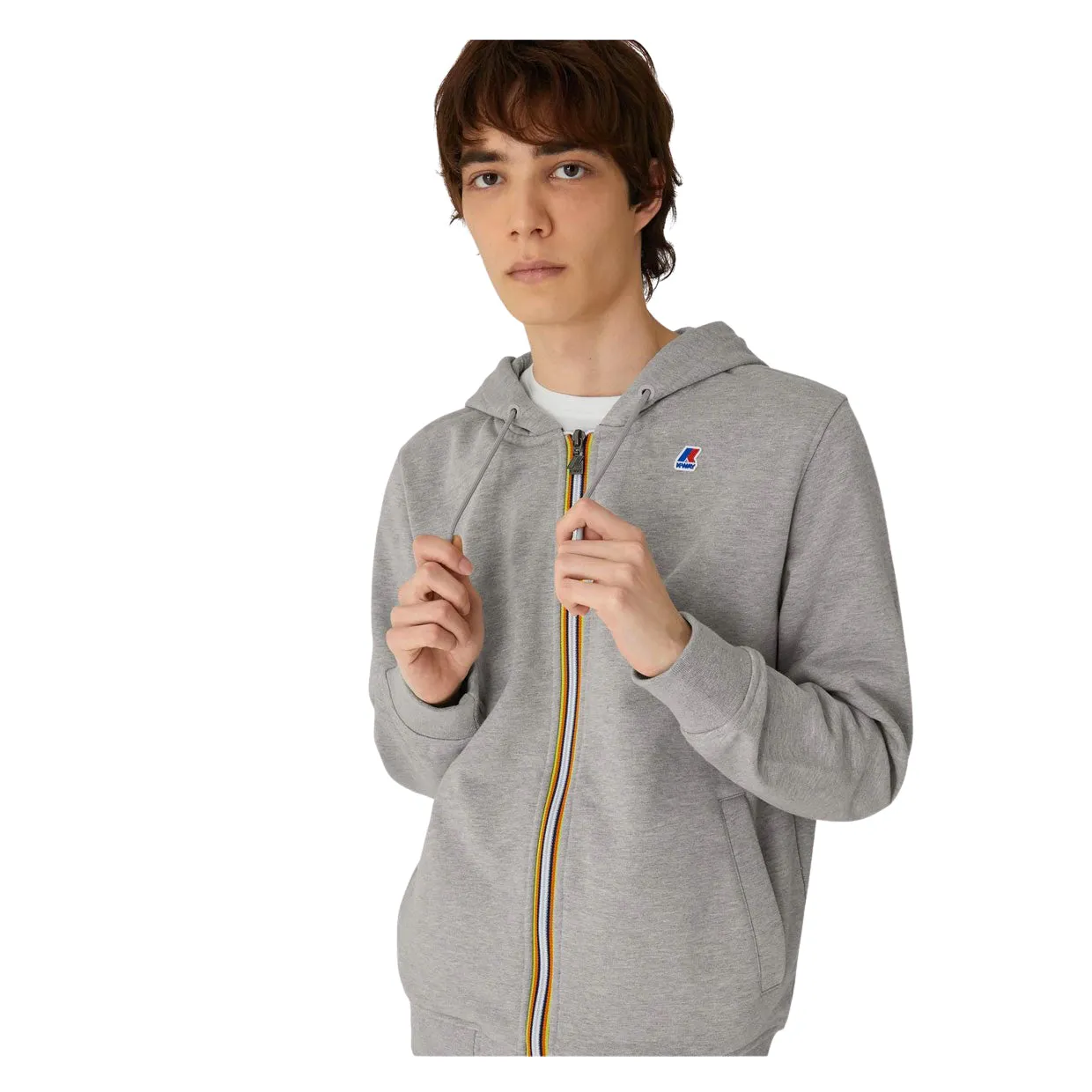 Felpa K-Way Anthony Grigio