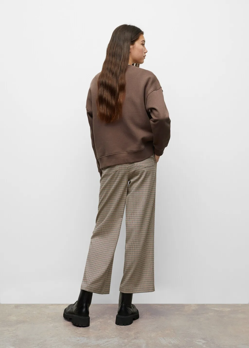 Felpa oversize messaggio
