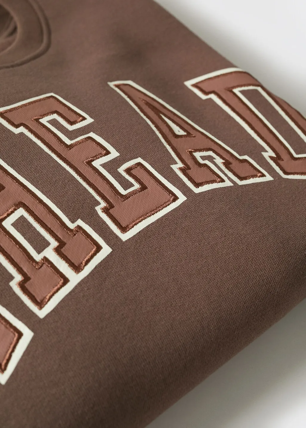 Felpa oversize messaggio
