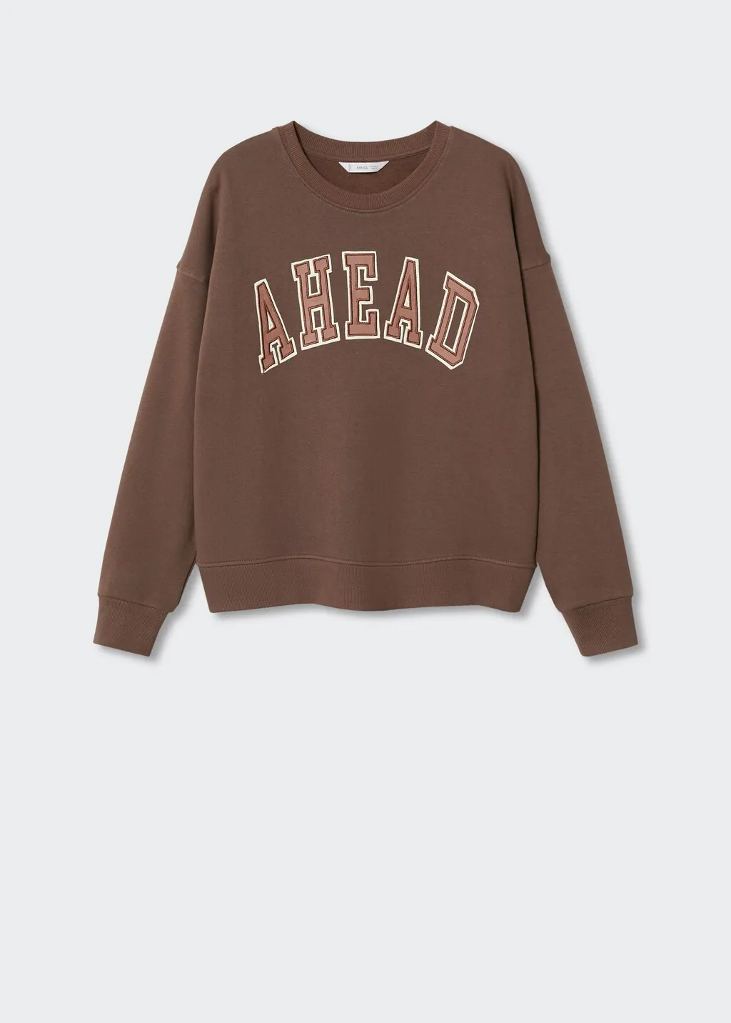 Felpa oversize messaggio