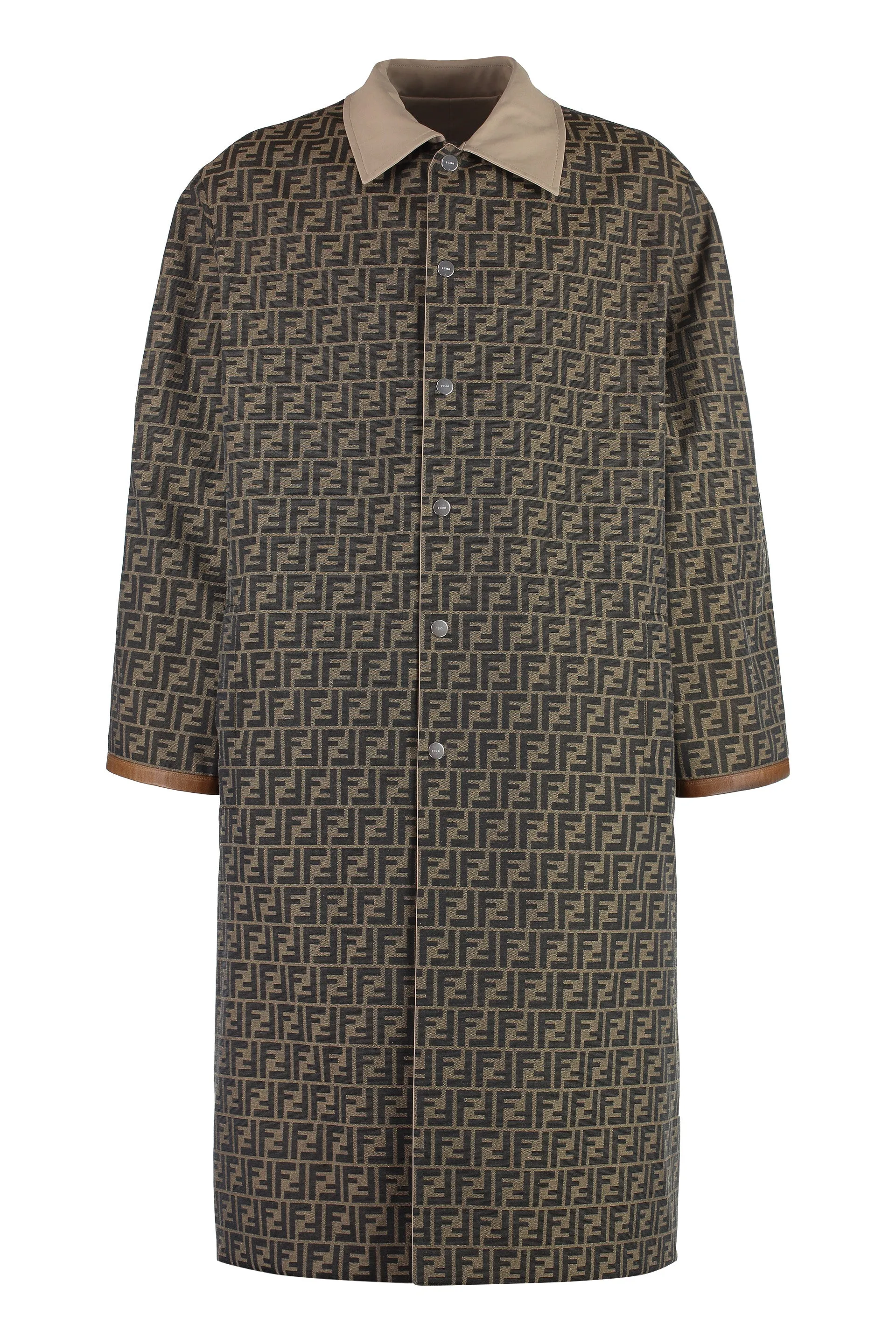 Fendi Trench coat lungo reversibile