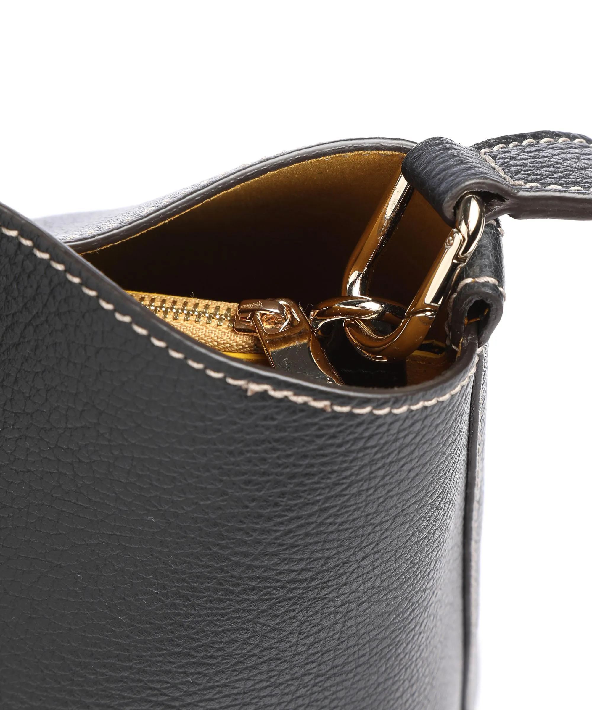  Furla Miastella L Borsa a mano pelle granulata, pelle liscia nero  