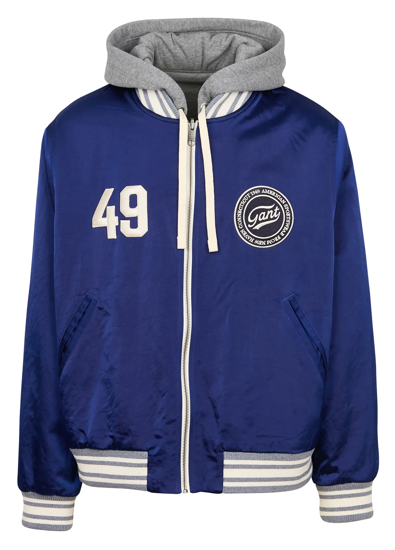  GANT   Giacca con cappuccio double face | Blu
