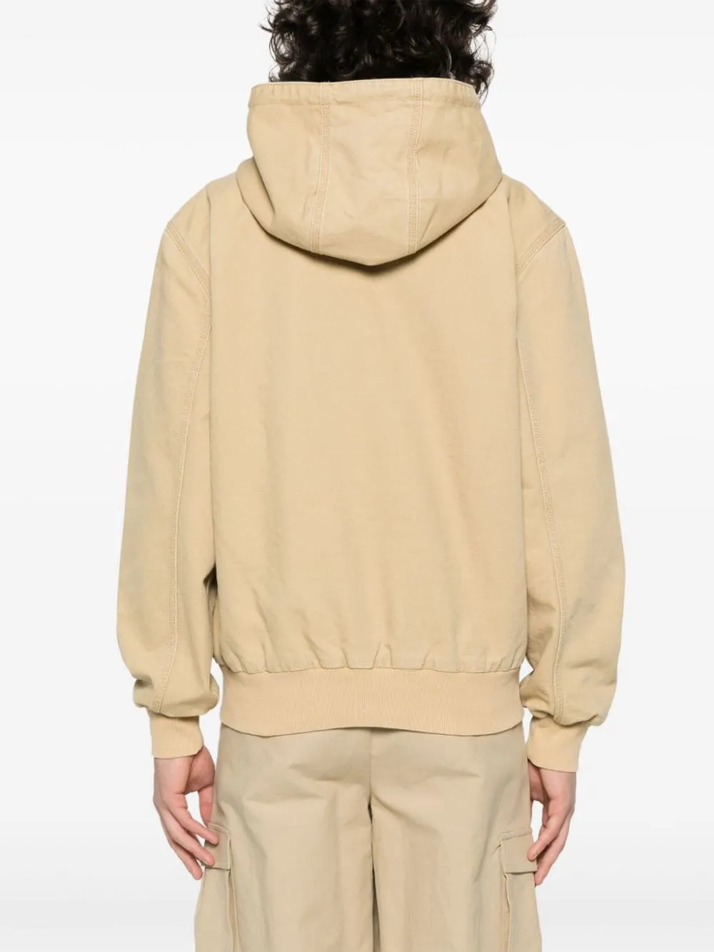 Giacca Active con cappuccio in beige - uomo