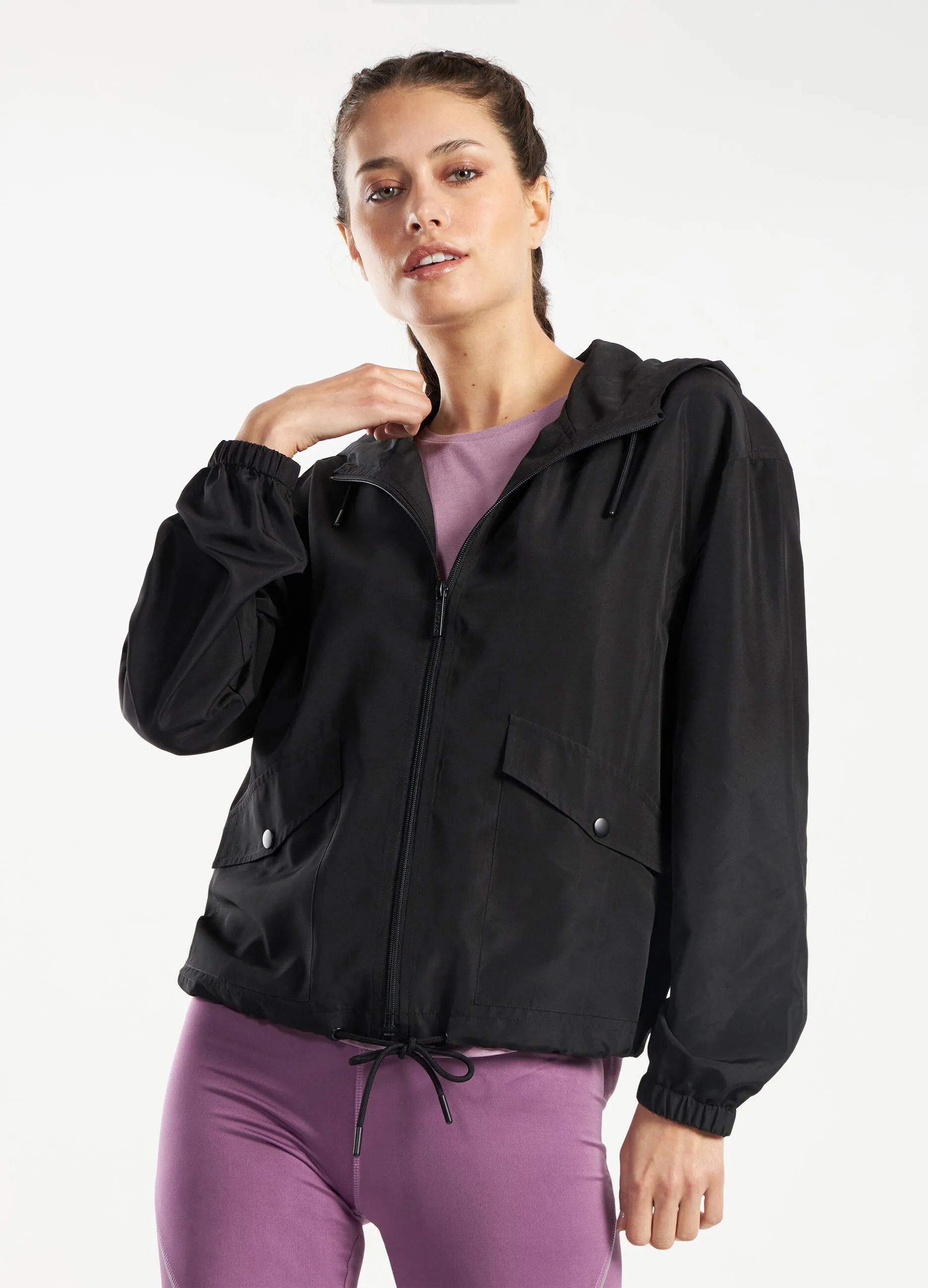 Giacca Holistic con cappuccio donna