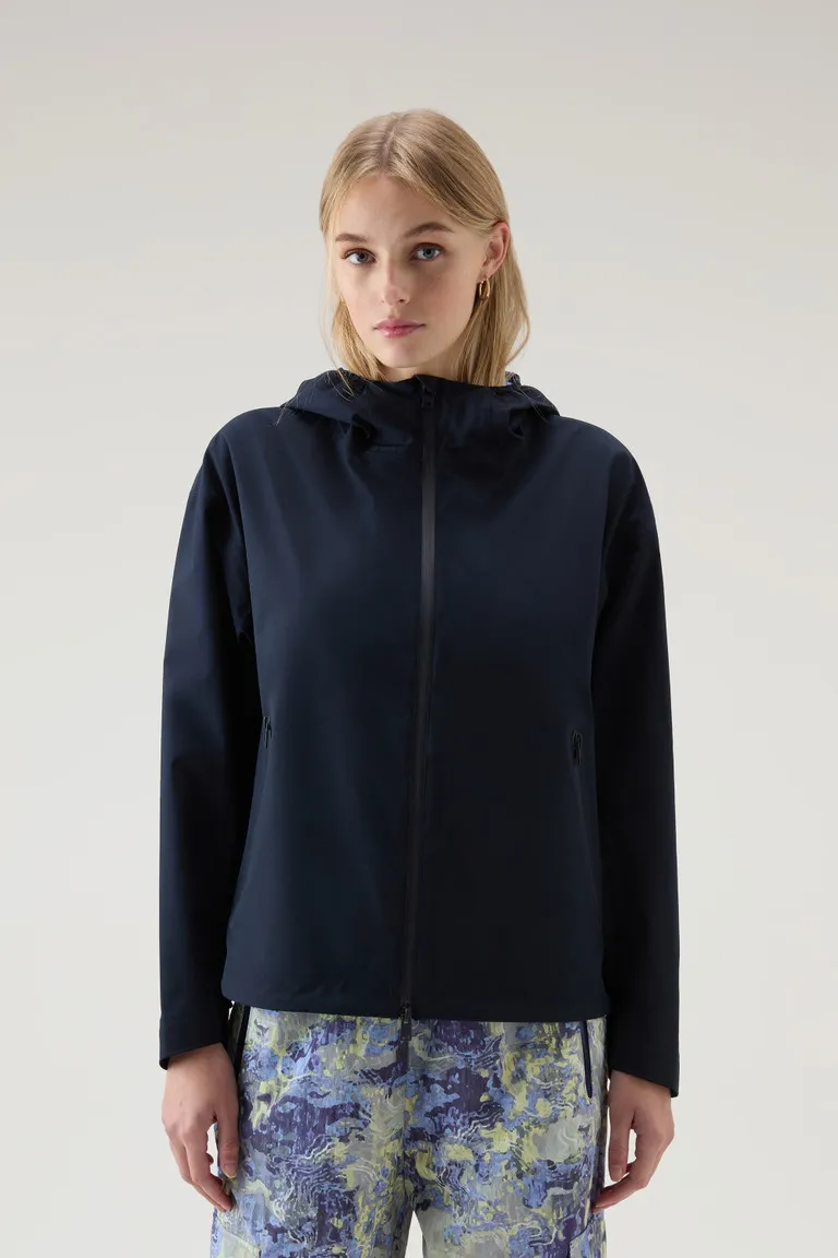 Giacca in WINDSTOPPER GORE‑TEX                                                                                Melton Blue