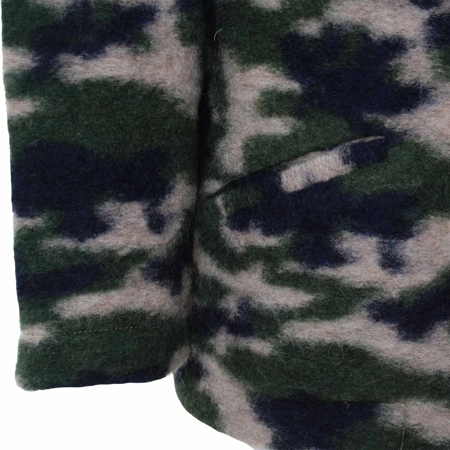 Giacca Lana Girl Camoufflage