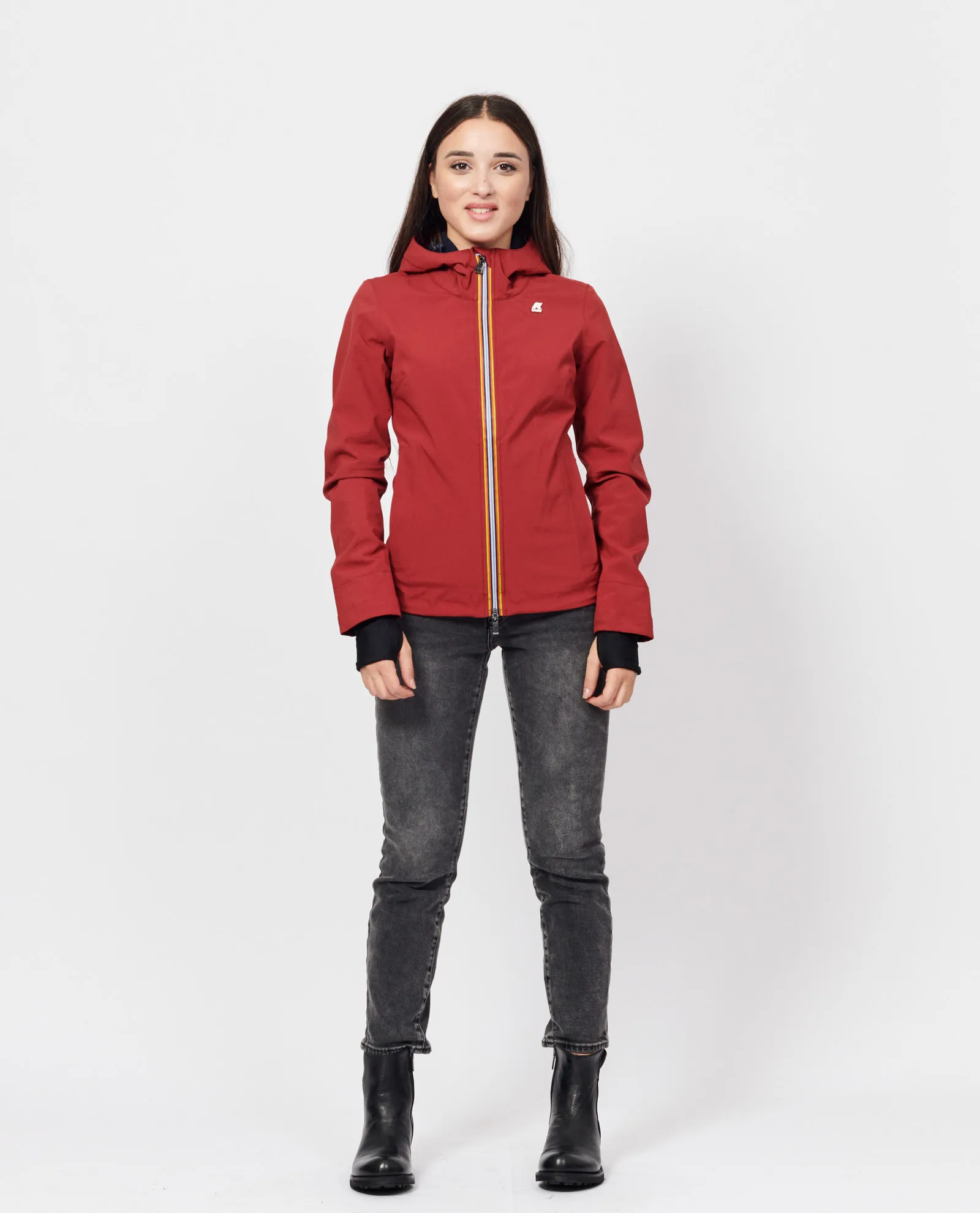 Giacca Lila K-way Lil con cappuccio