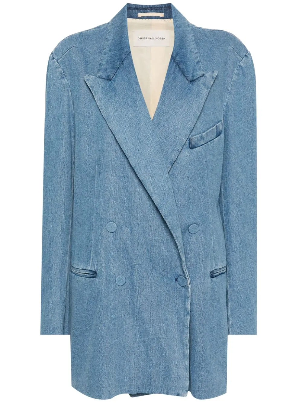 Giacca oversize in denim in blu - donna