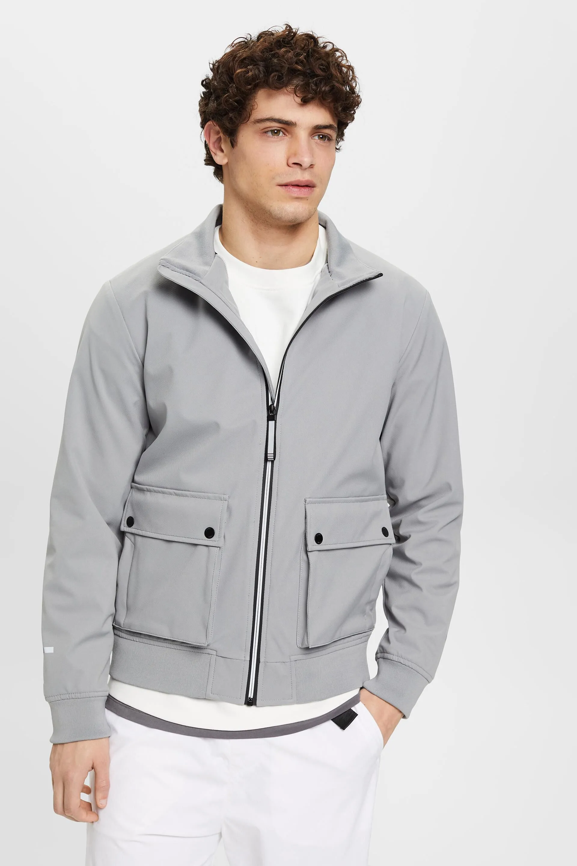 Giacca softshell a spina di pesce