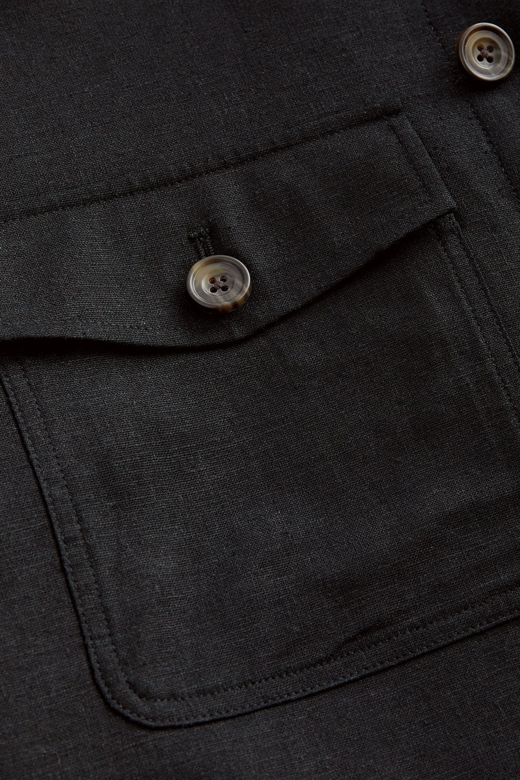Giacca trucker Blend in lino