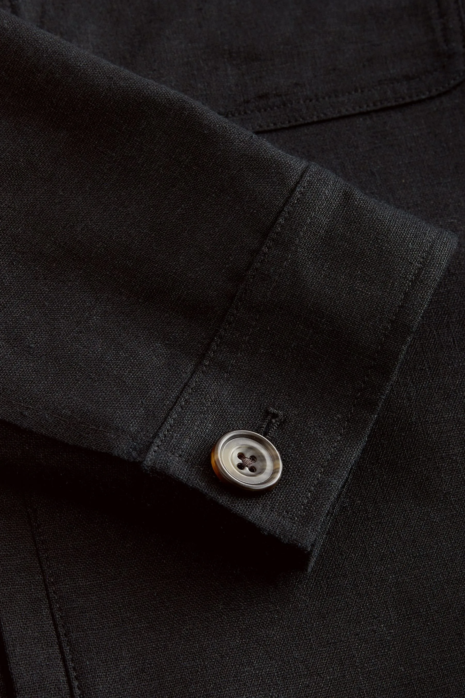 Giacca trucker Blend in lino