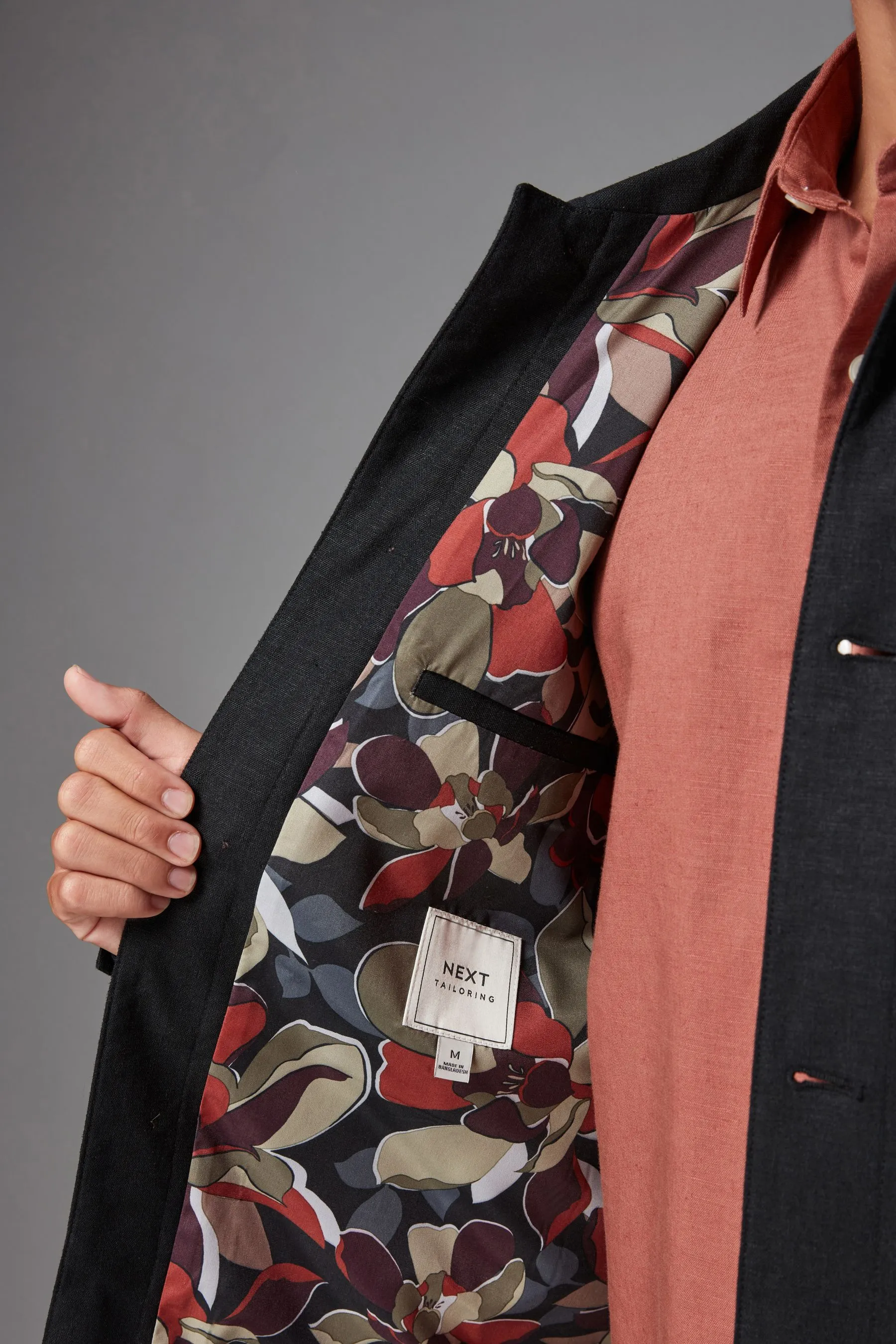 Giacca trucker Blend in lino