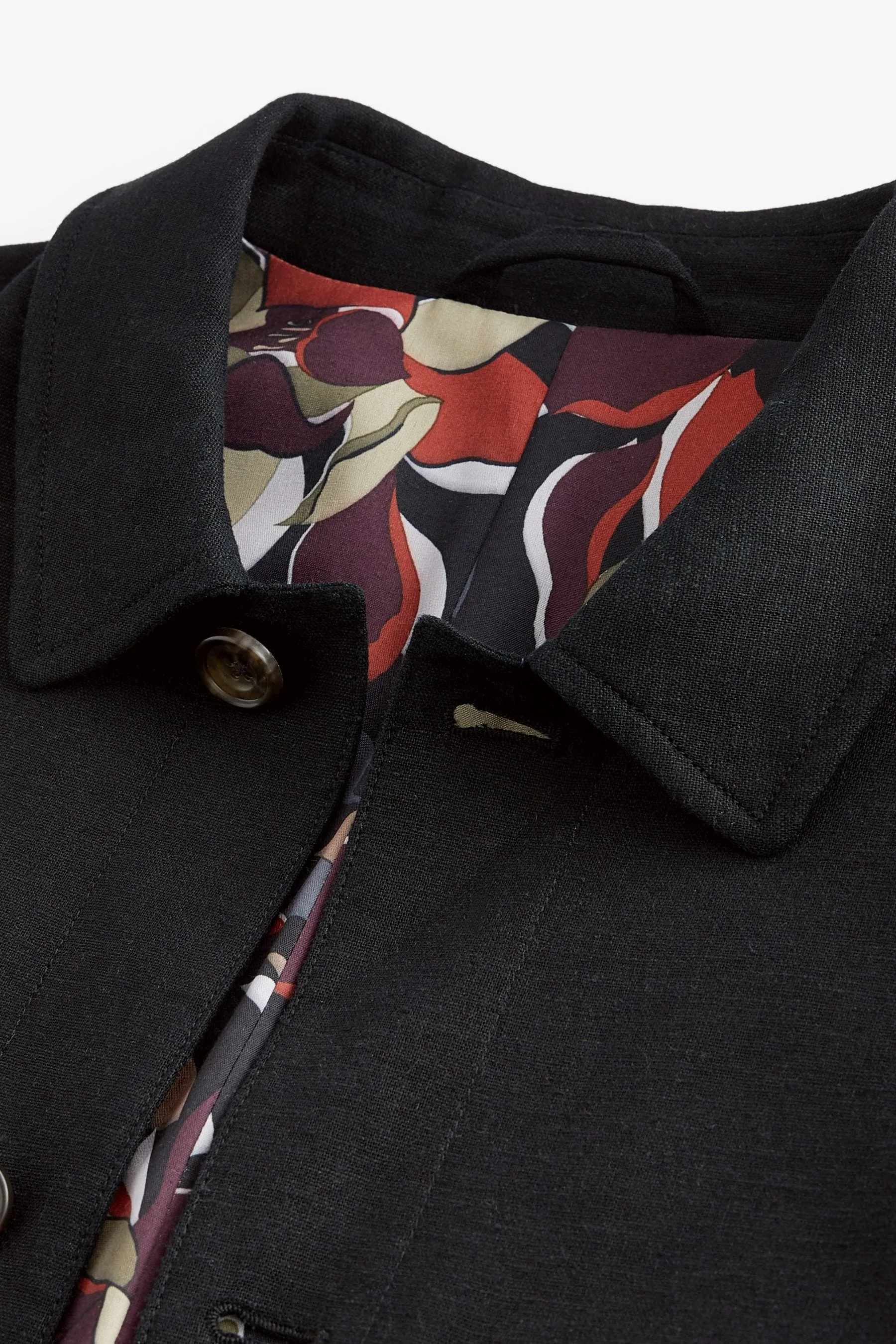Giacca trucker Blend in lino