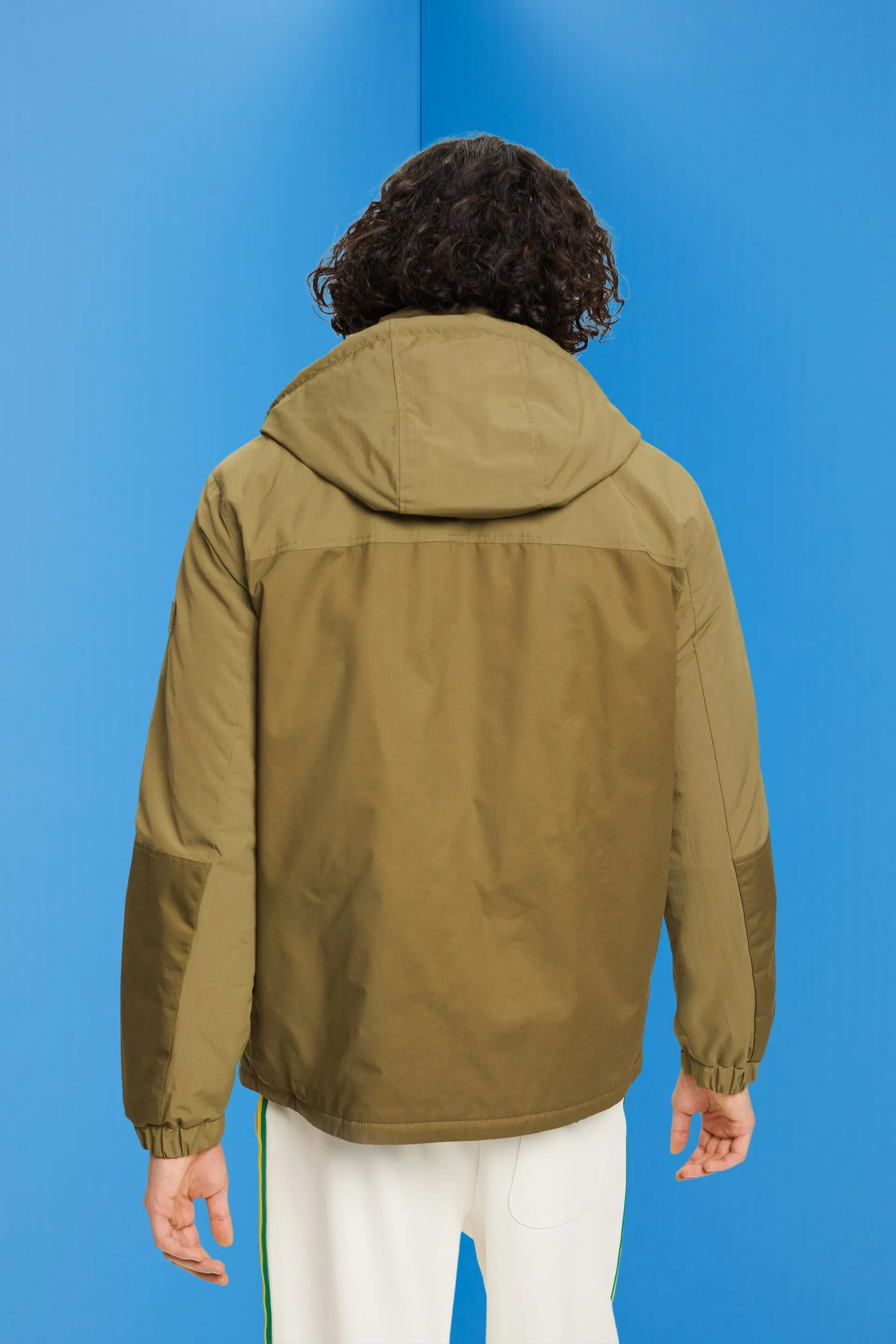 Giacca utility con cappuccio rimovibile