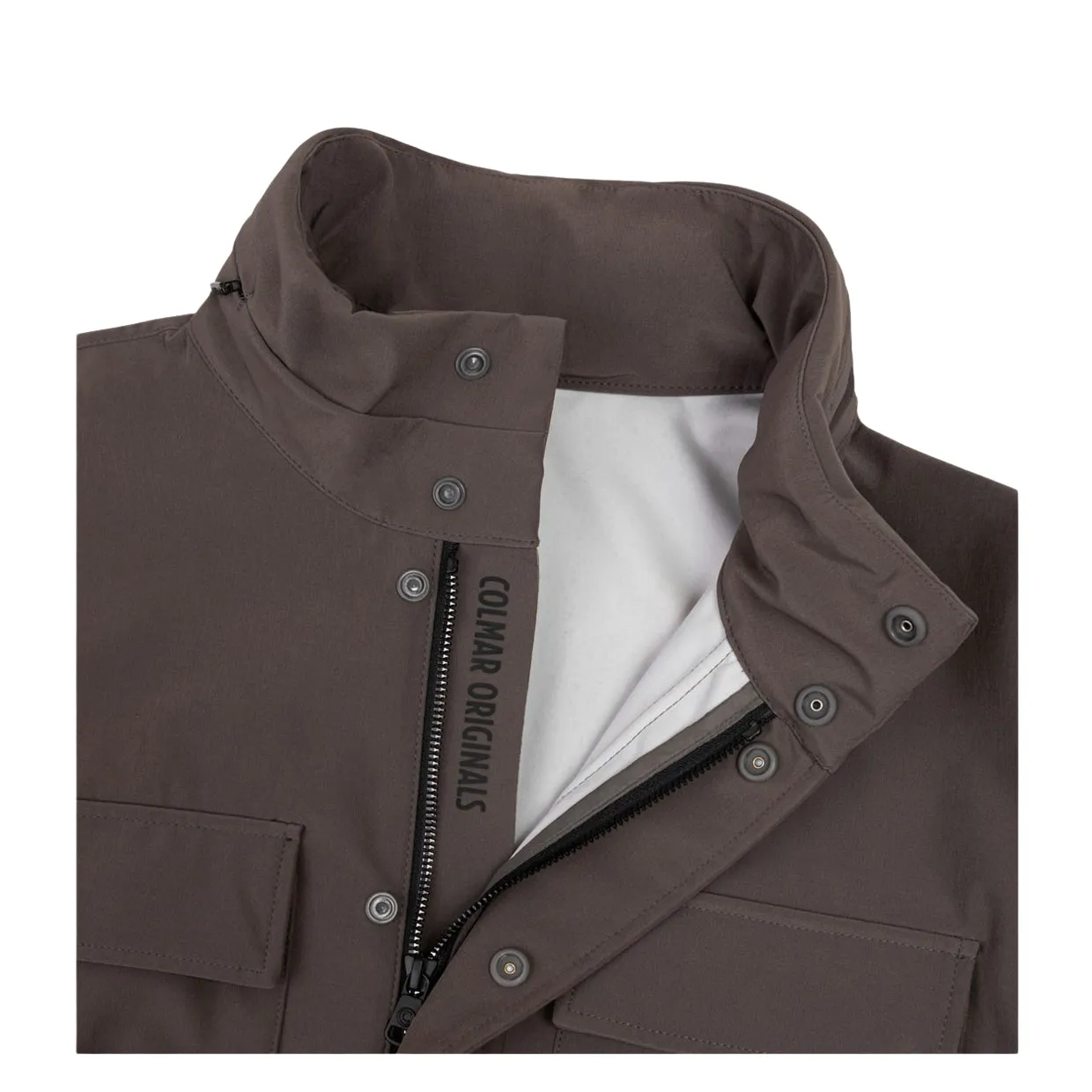 Giubbino Uomo Colmar Softshell Marrone