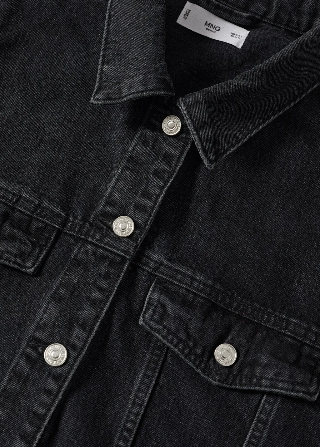 Giubbotto denim oversize