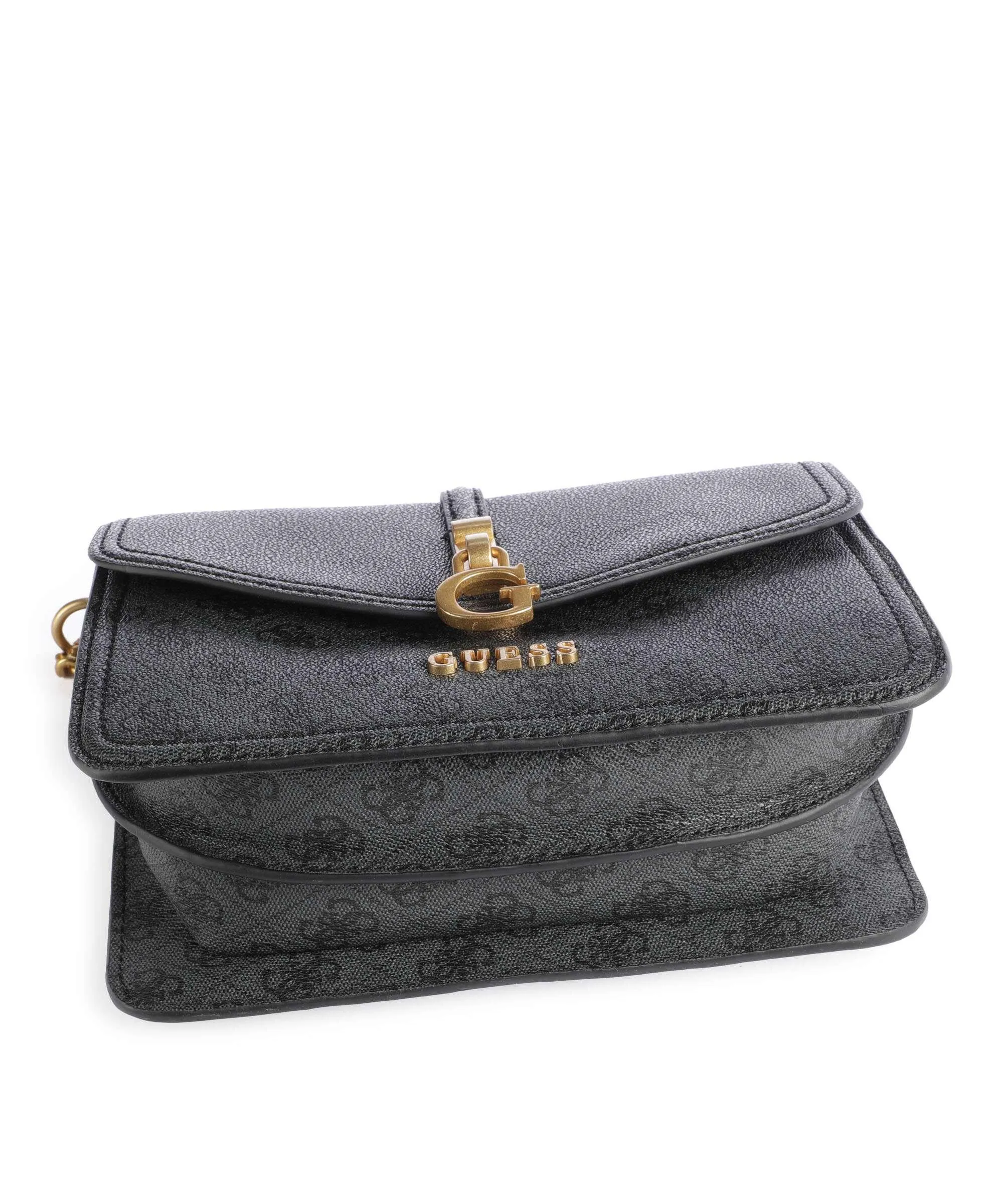  Guess G James Borsa a spalla pelle sintetica grigio scuro  