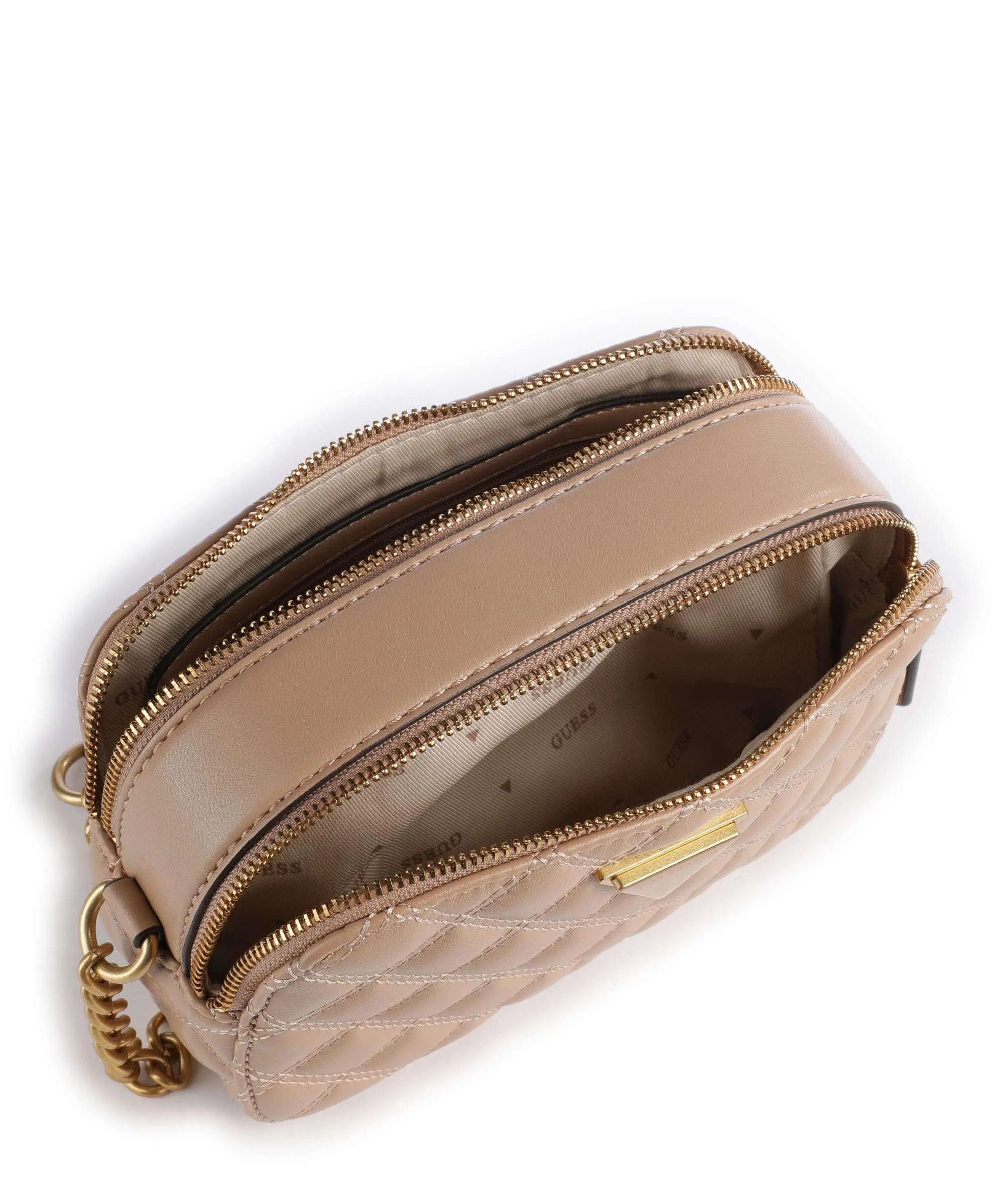  Guess Giully Borsa a tracolla pelle sintetica beige  