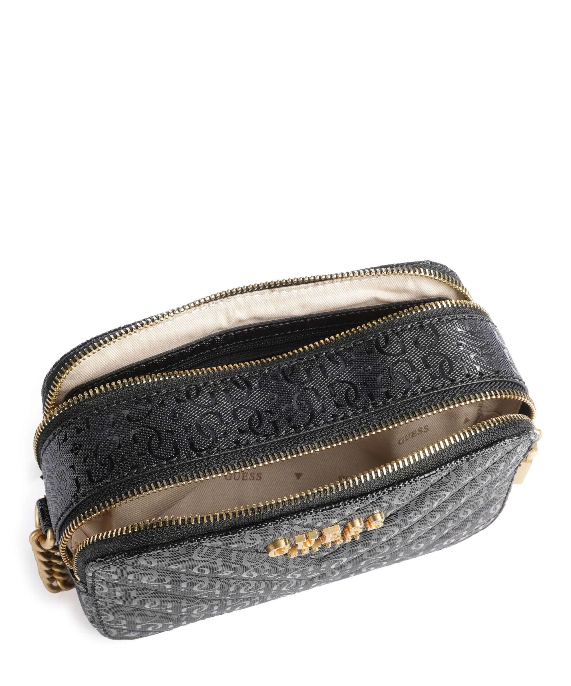 Guess Jania Borsa a tracolla pelle sintetica nero  