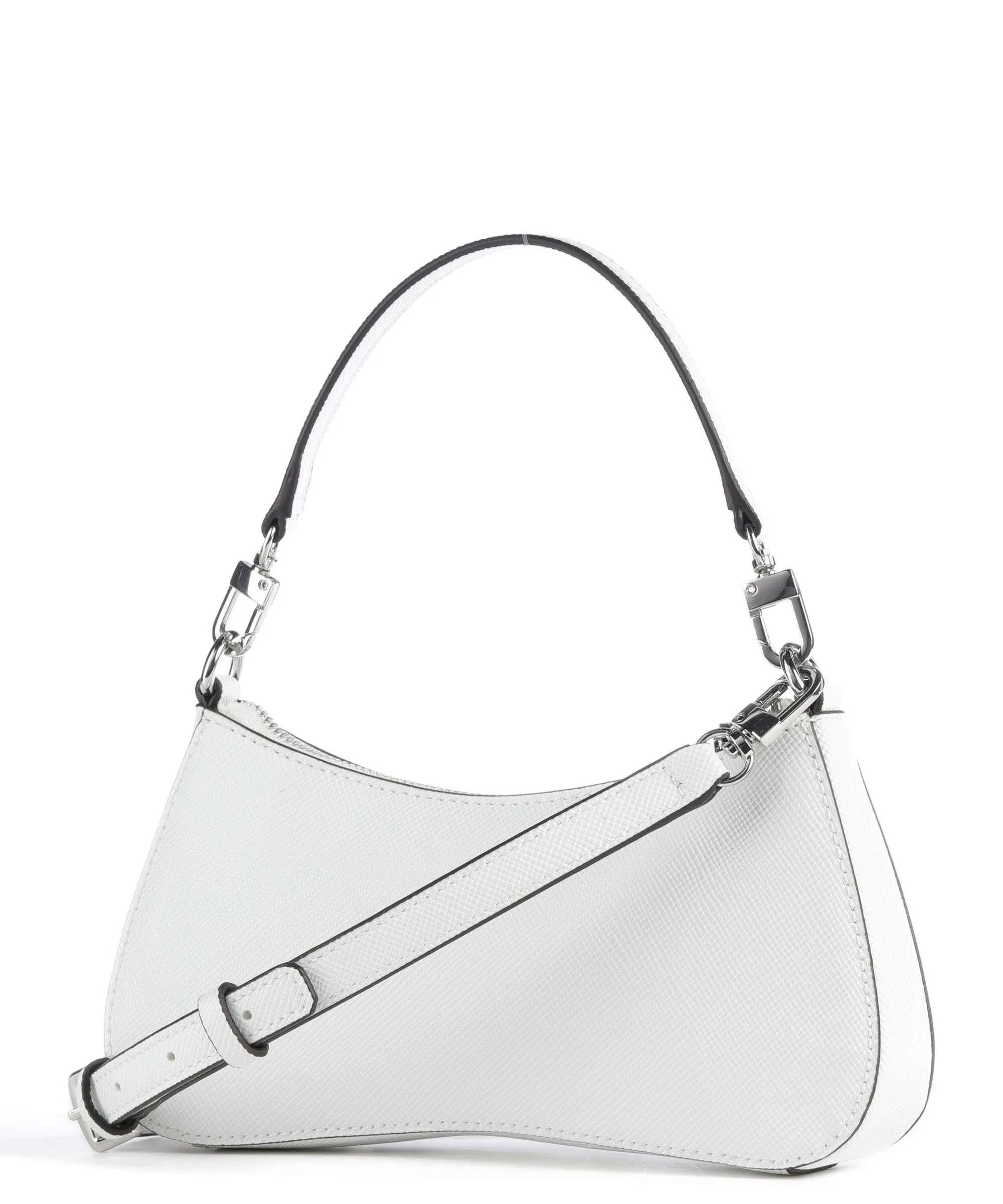  Guess Liona Borsa a spalla pelle sintetica bianco  