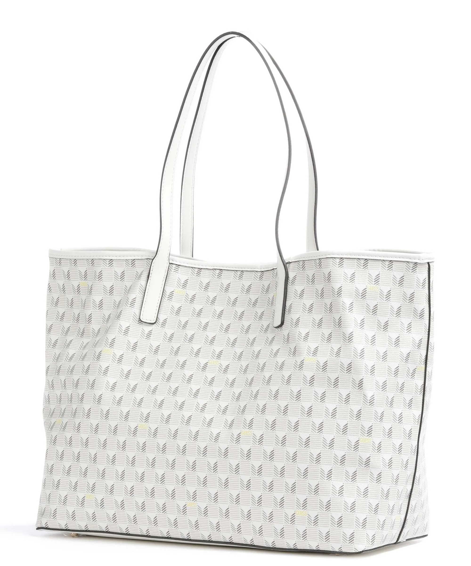  Guess Vikky Borsa shopper pelle sintetica avorio  