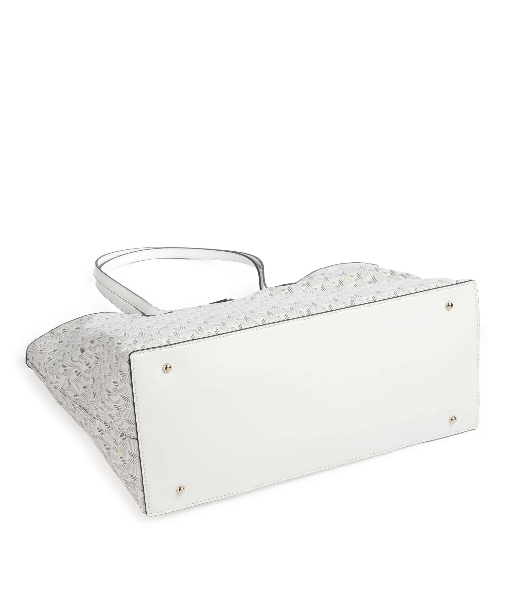  Guess Vikky Borsa shopper pelle sintetica avorio  