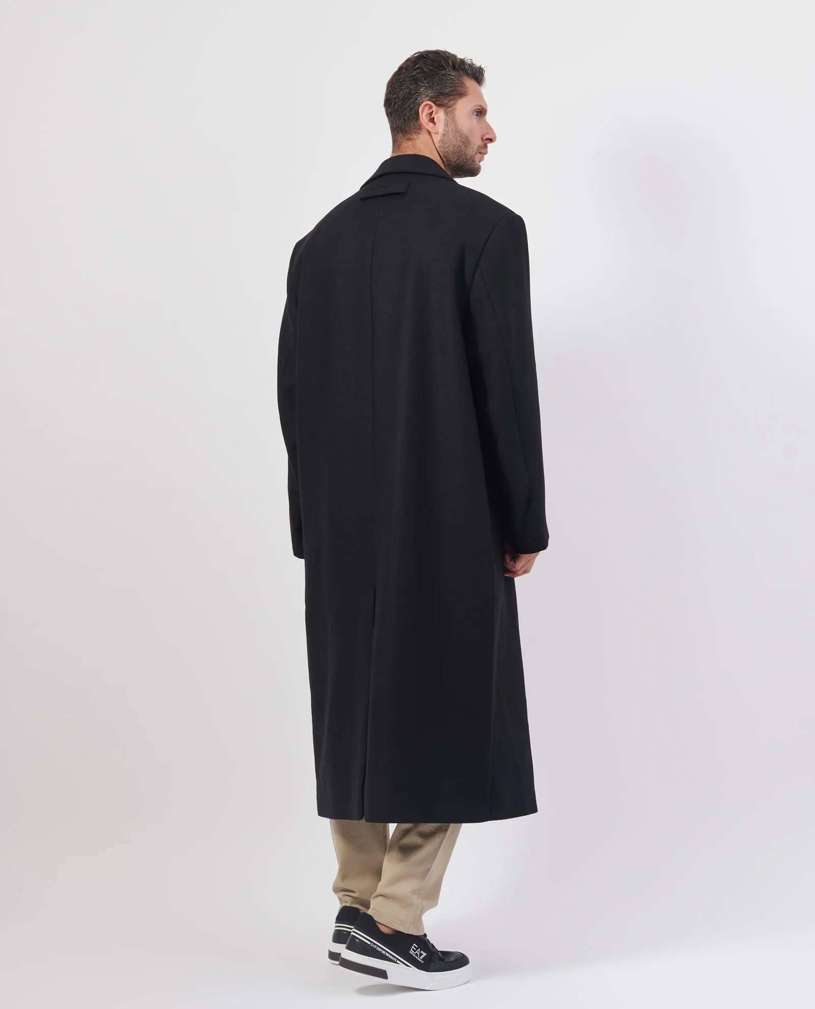 HUGO      Cappotto oversize Hugo in misto lana