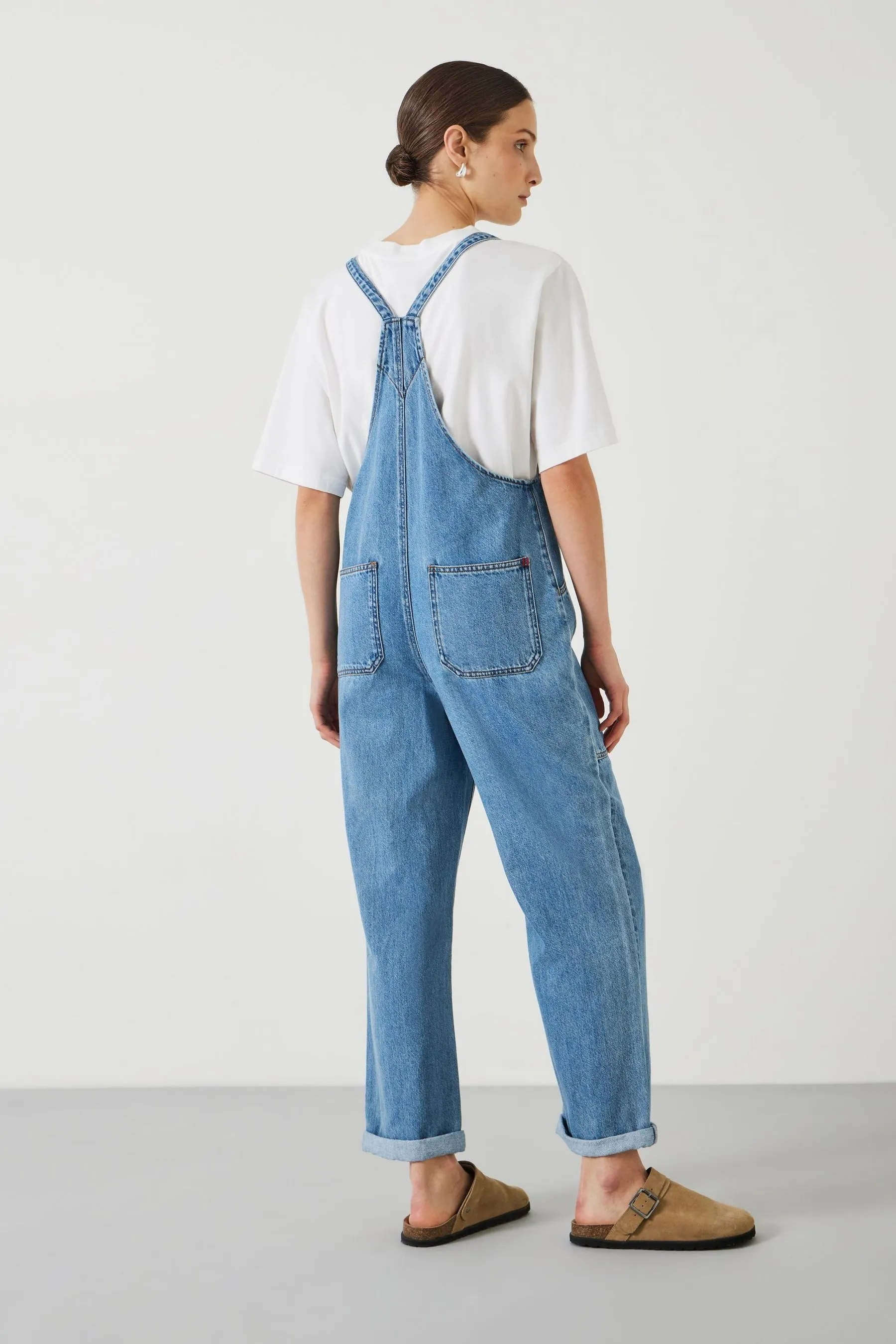 Hush Ellie - Denim Corto salopette