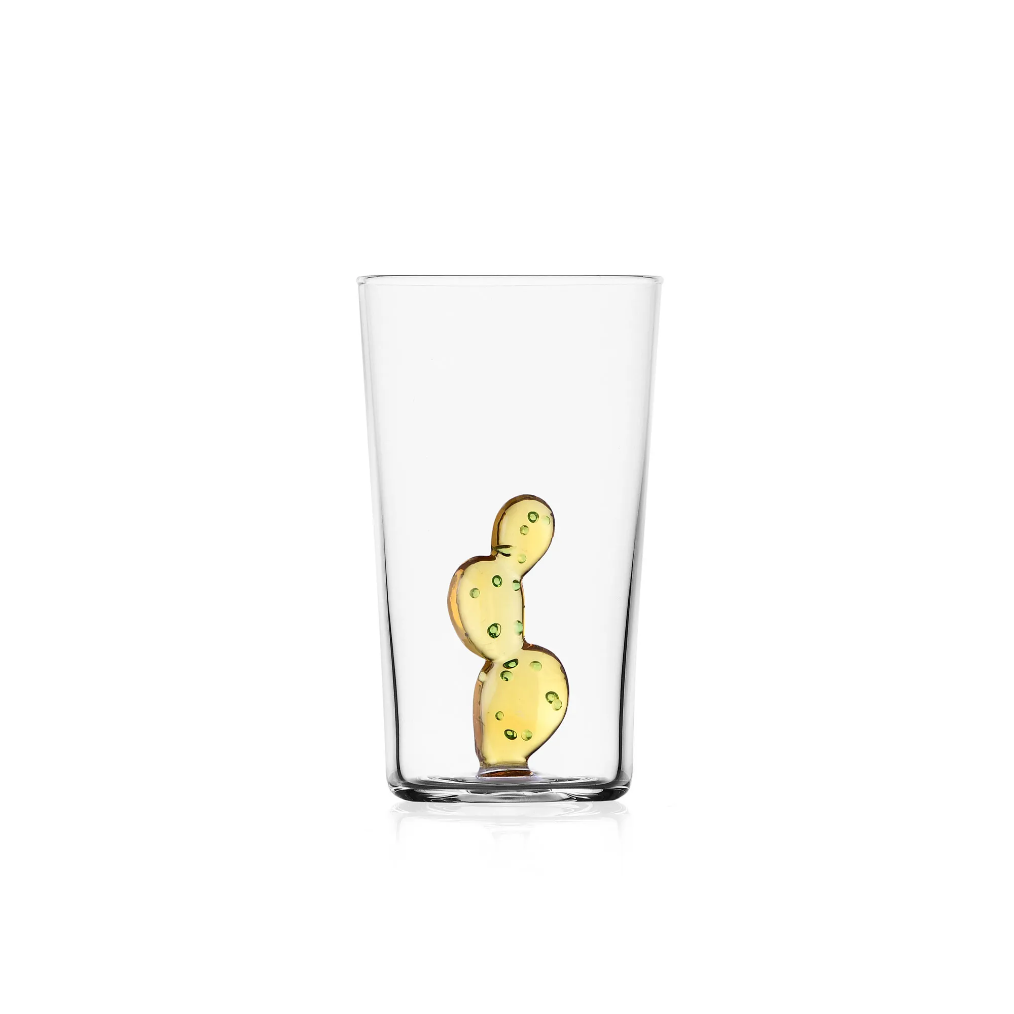 Ichendorf  Bicchiere in vetro per longdrink con cactus Desert Plants
