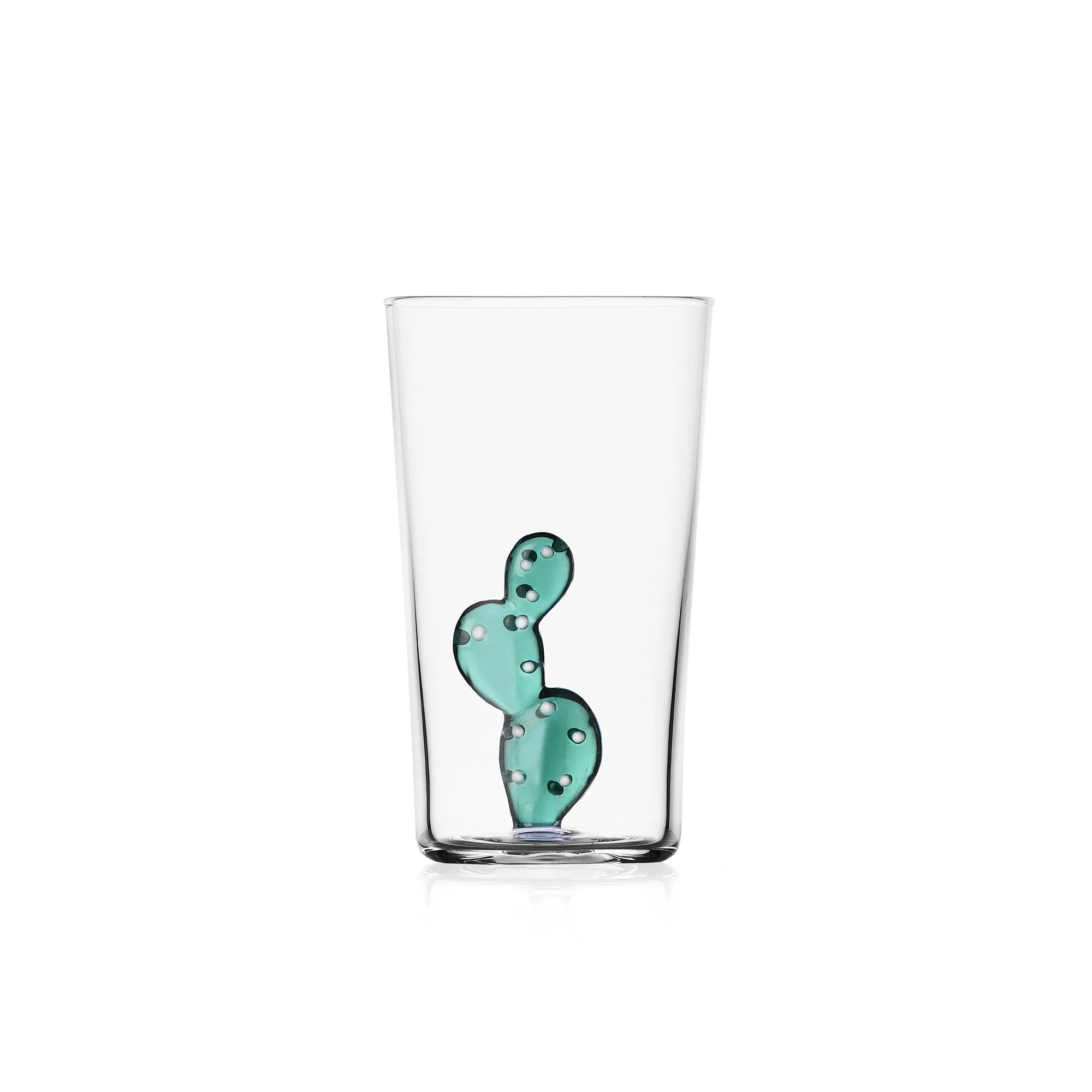 Ichendorf  Bicchiere in vetro per longdrink con cactus Desert Plants