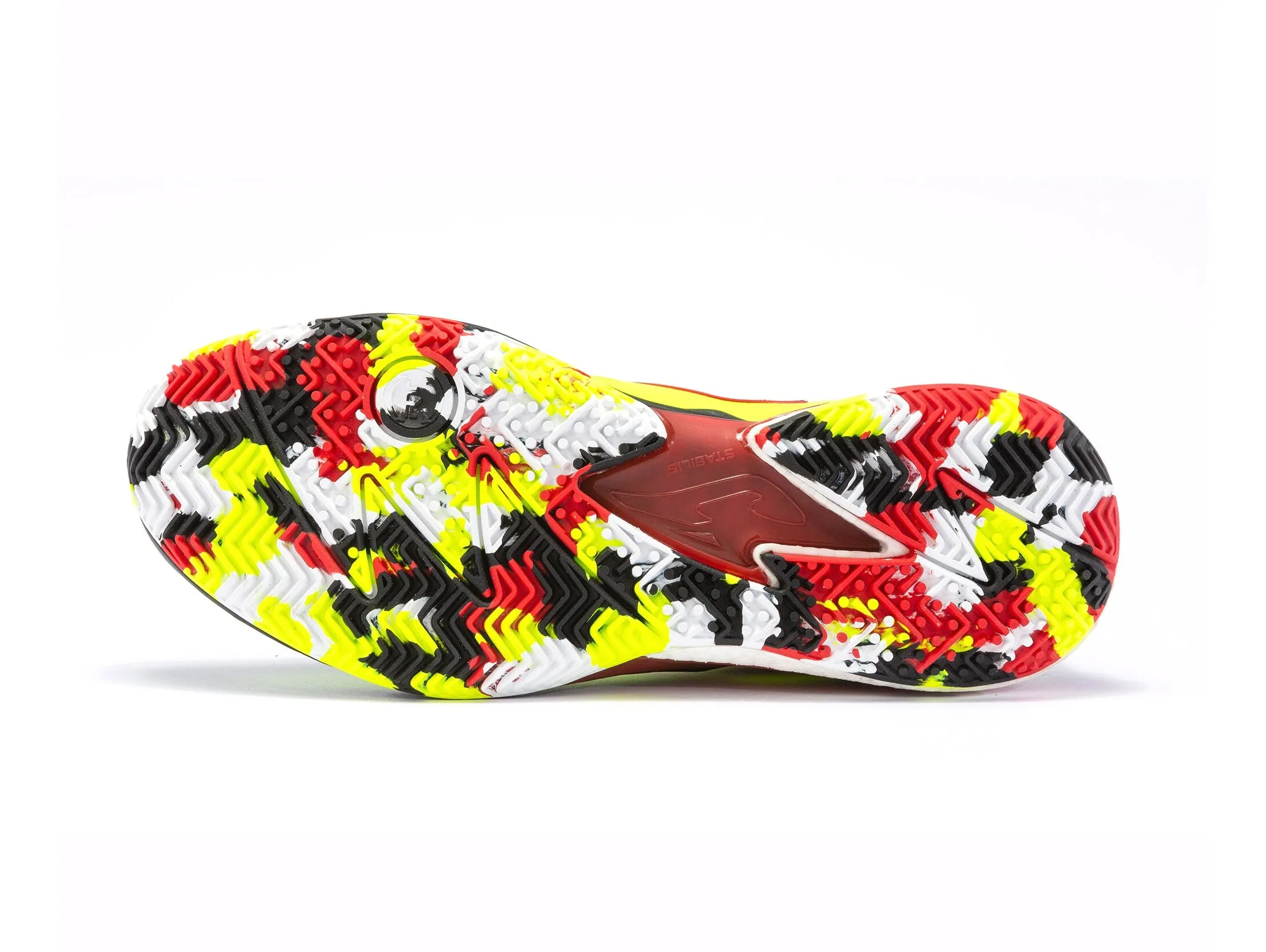 Joma Scarpe Uomo Padel T. Spin Nero Giallo Fluo
