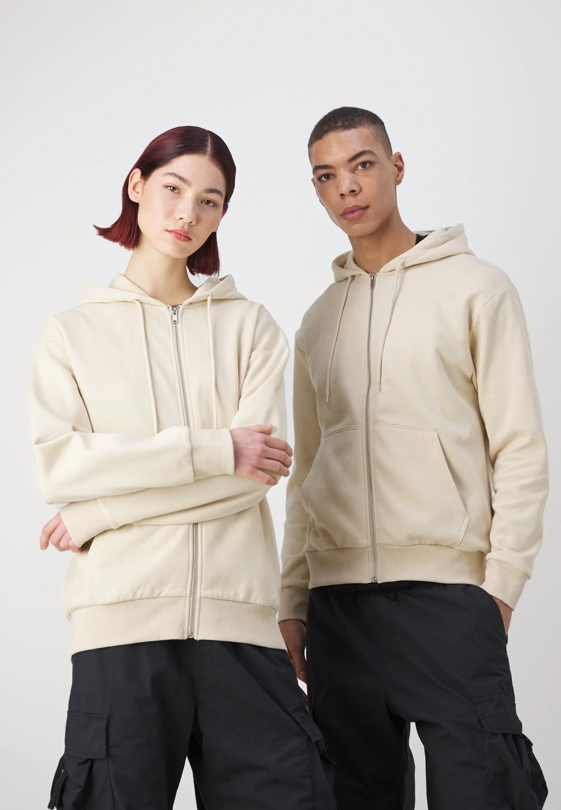 JORCHARLIE ZIP HOOD UNISEX - Felpa con zip