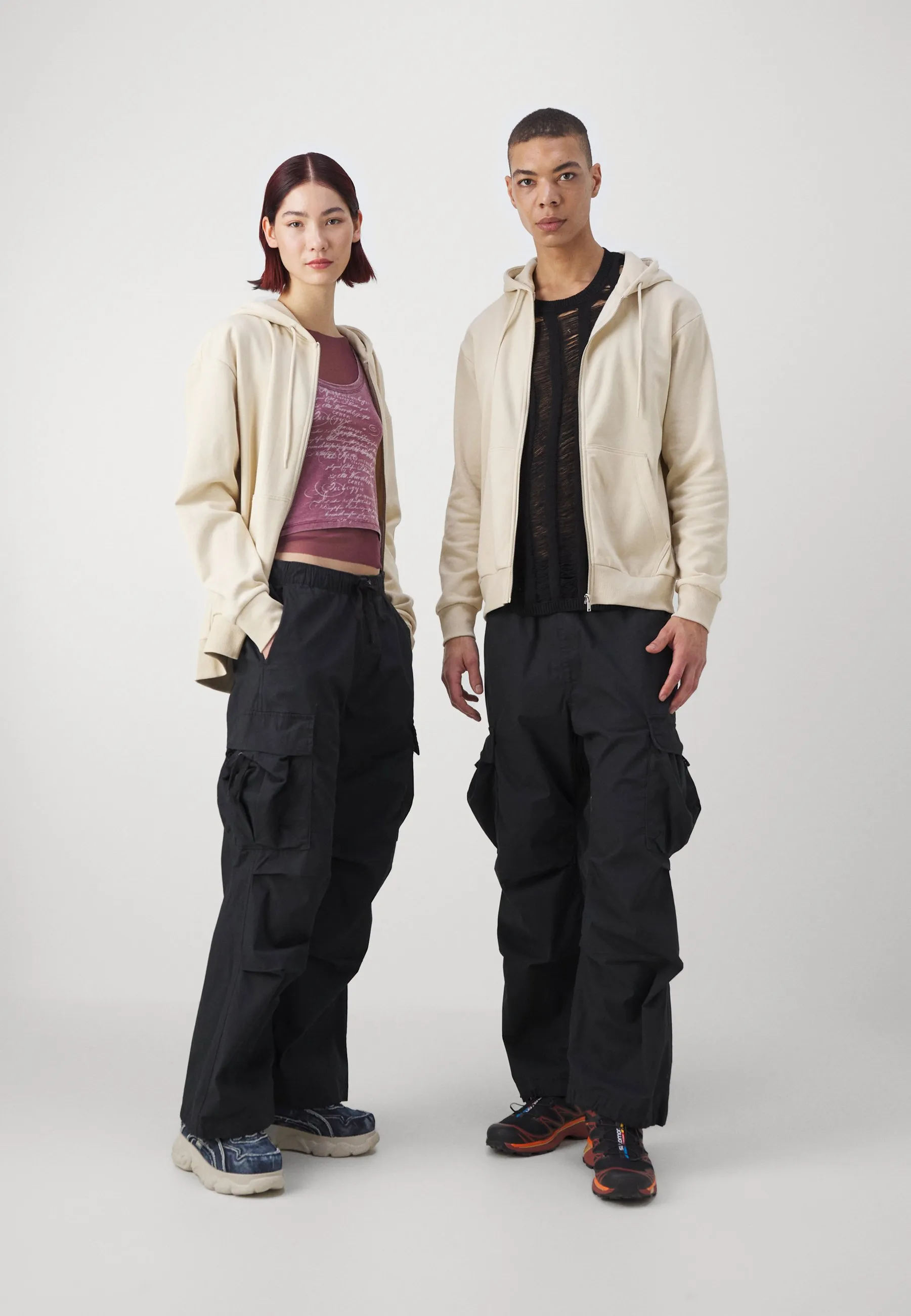 JORCHARLIE ZIP HOOD UNISEX - Felpa con zip