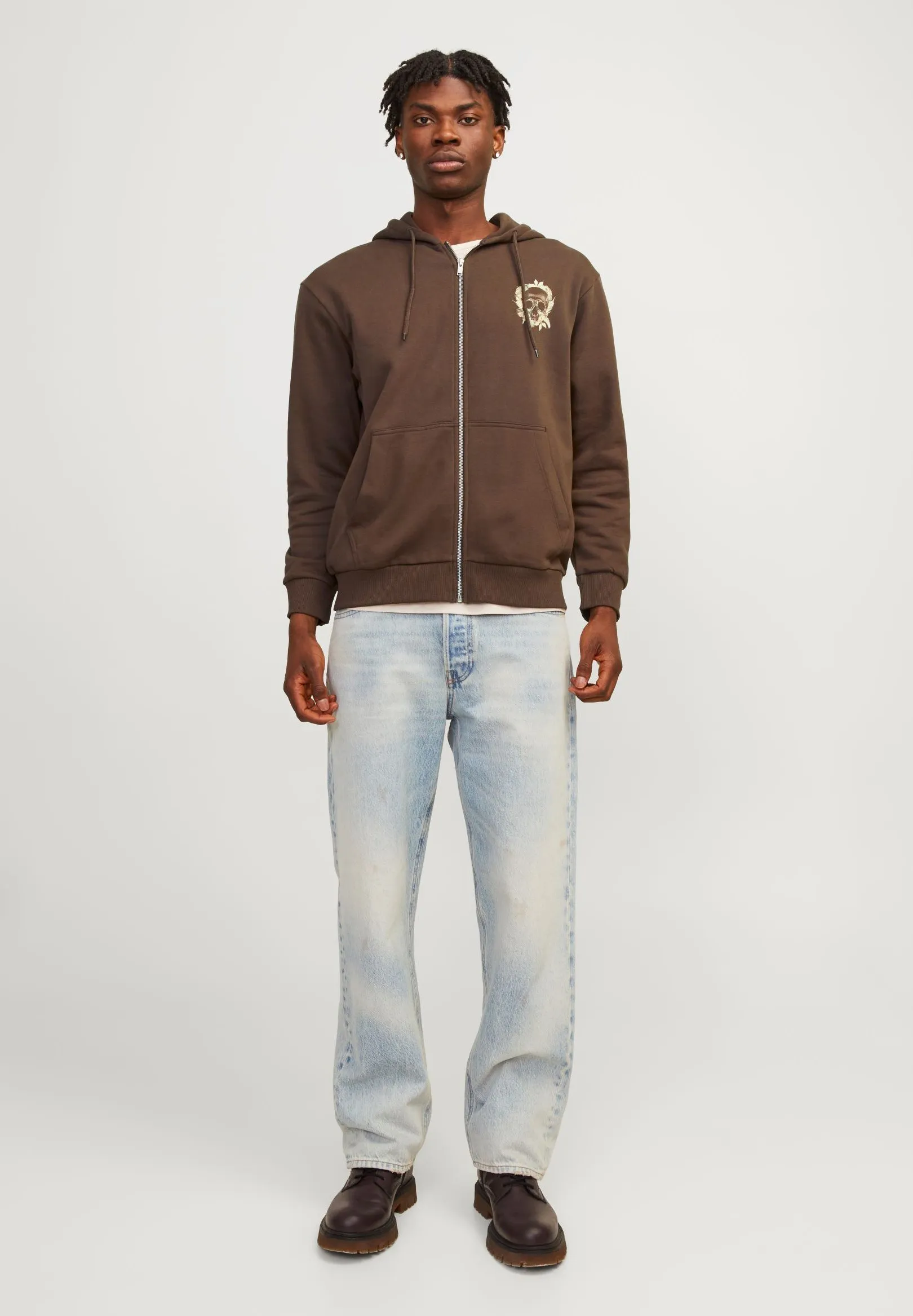 JORMOCHA ZIP HOOD UNISEX - Felpa con zip