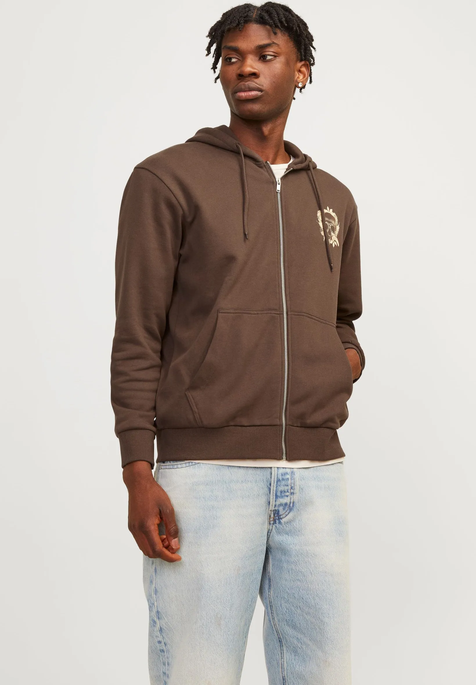 JORMOCHA ZIP HOOD UNISEX - Felpa con zip