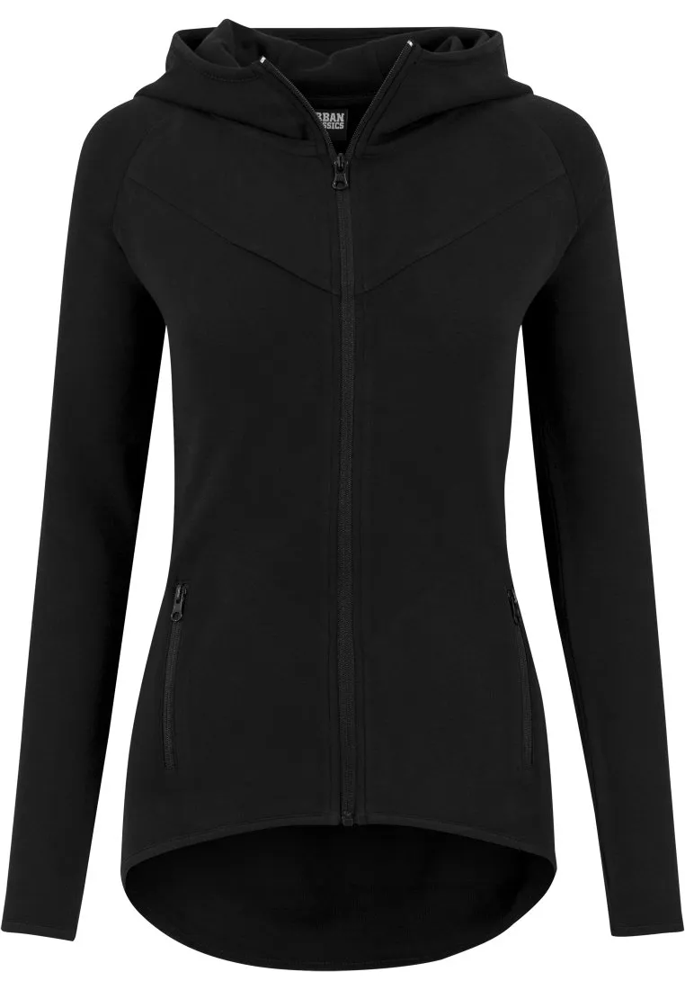 LADIES ATHLETIC INTERLOCK ZIP HOODY - Felpa con zip