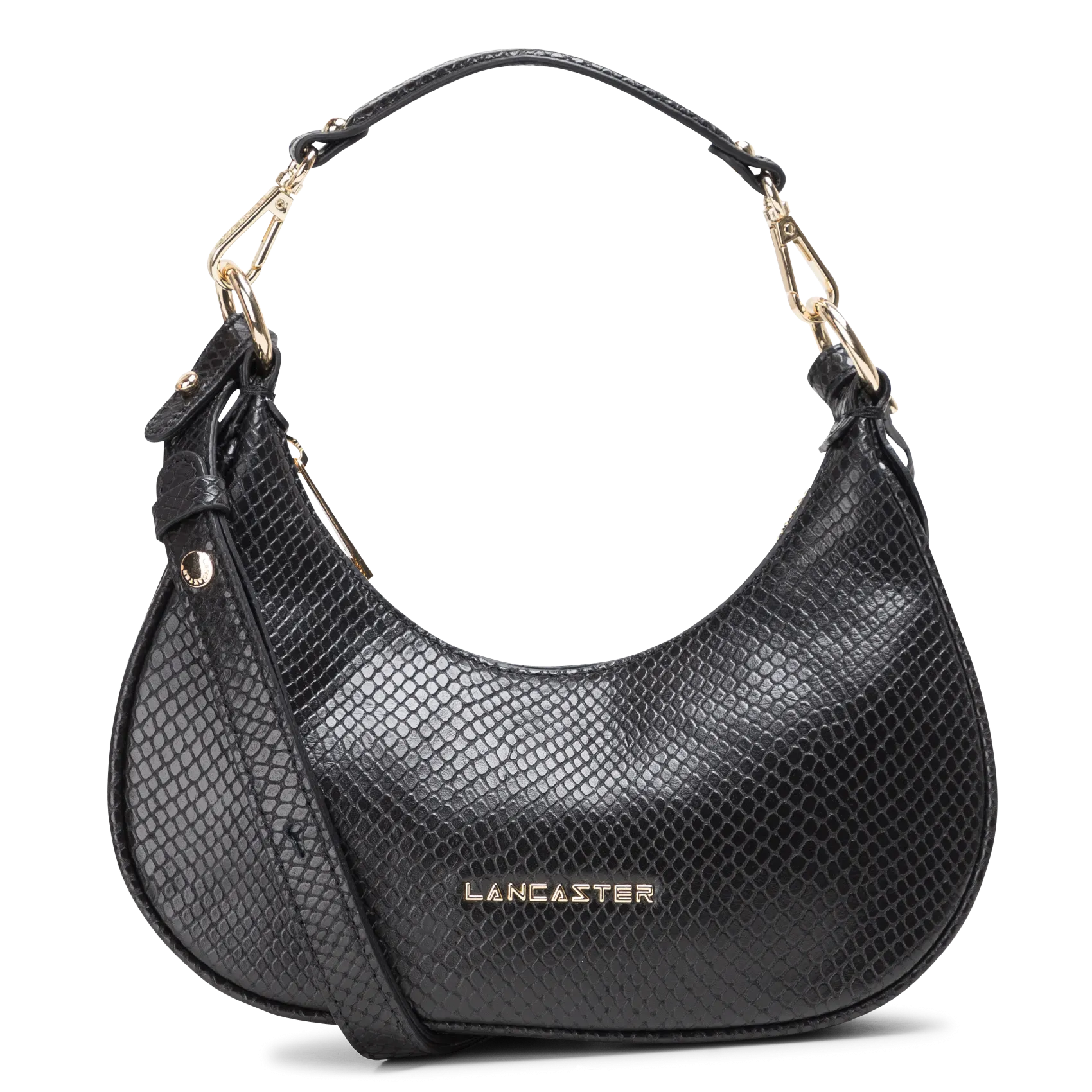  LANCASTER PARIS   EXO ARIA - Borsa a tracolla in pelle | Nero