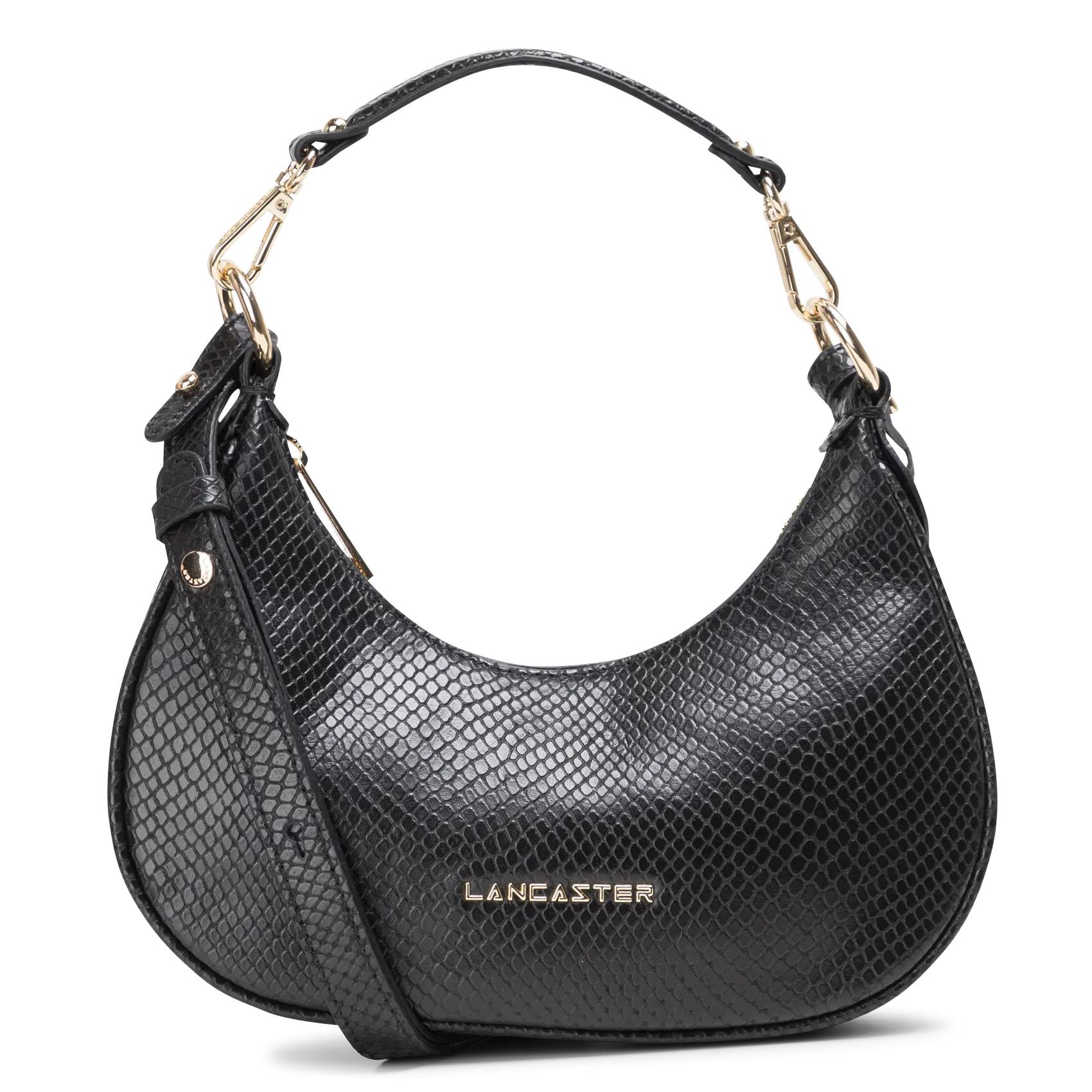  LANCASTER PARIS   EXO ARIA - Borsa a tracolla in pelle | Nero