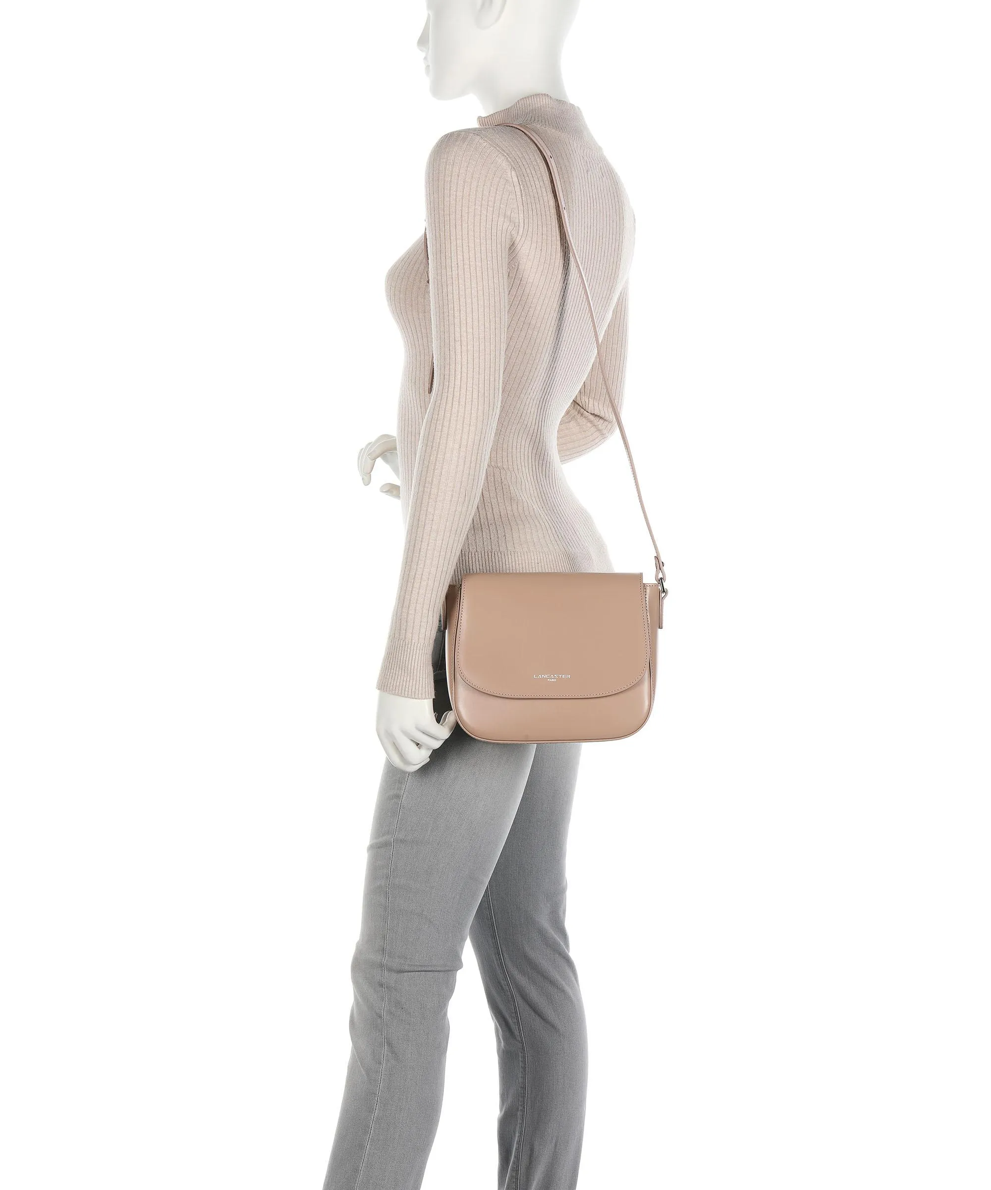  Lancaster Suave Even Borsa a tracolla pelle bovina nude  