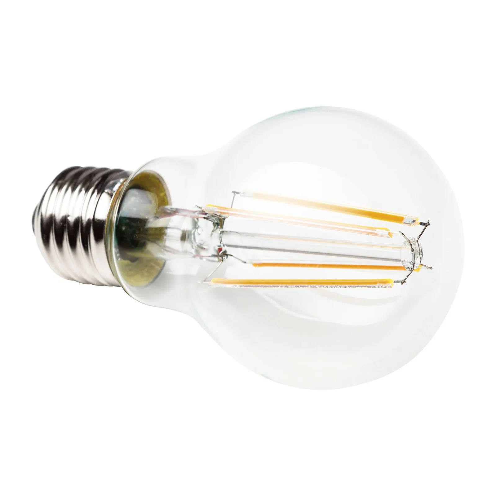 LED E27 4W 2.700K filamenti set 3x, 470lm