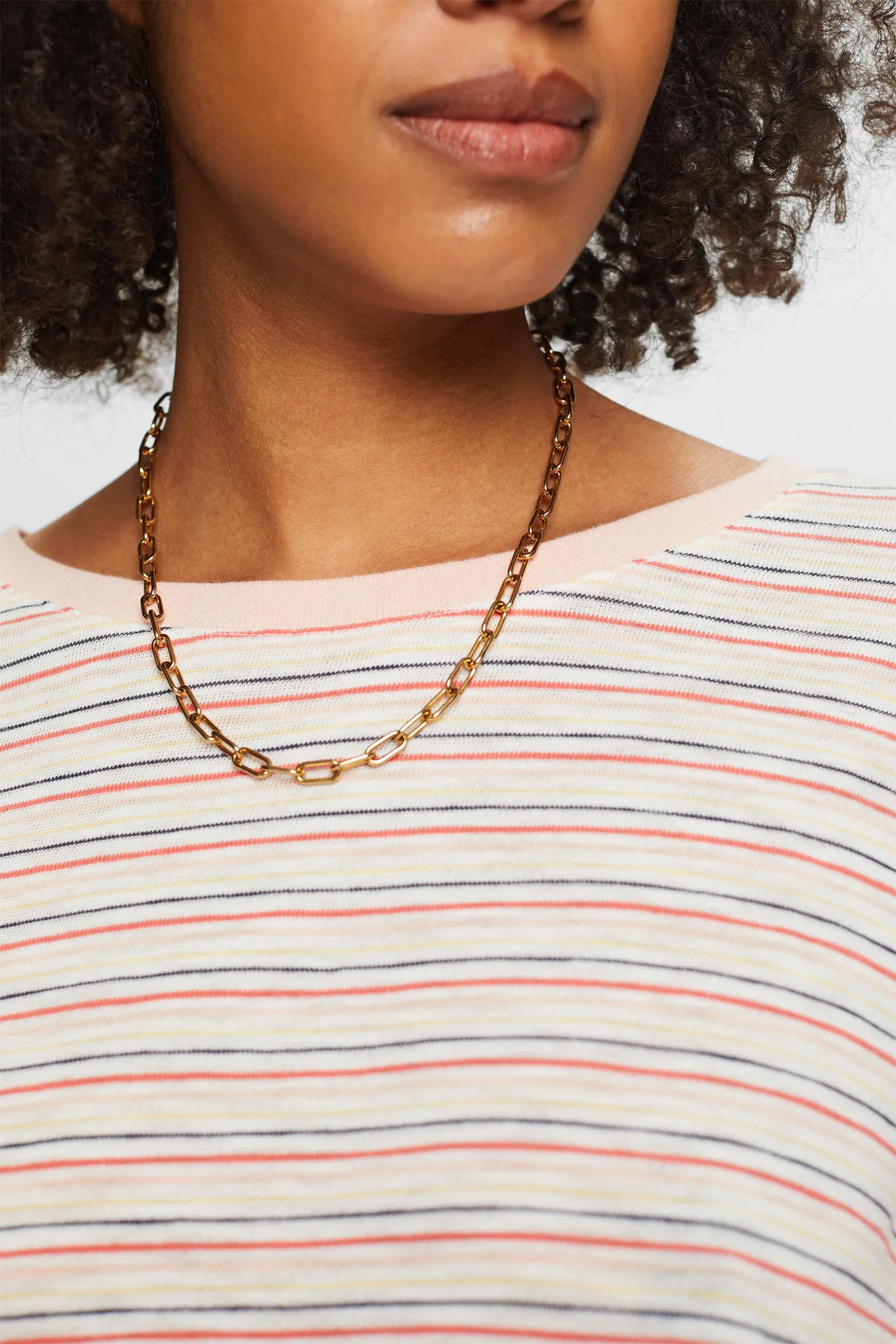 Maglia a maniche lunghe con motivo a righe