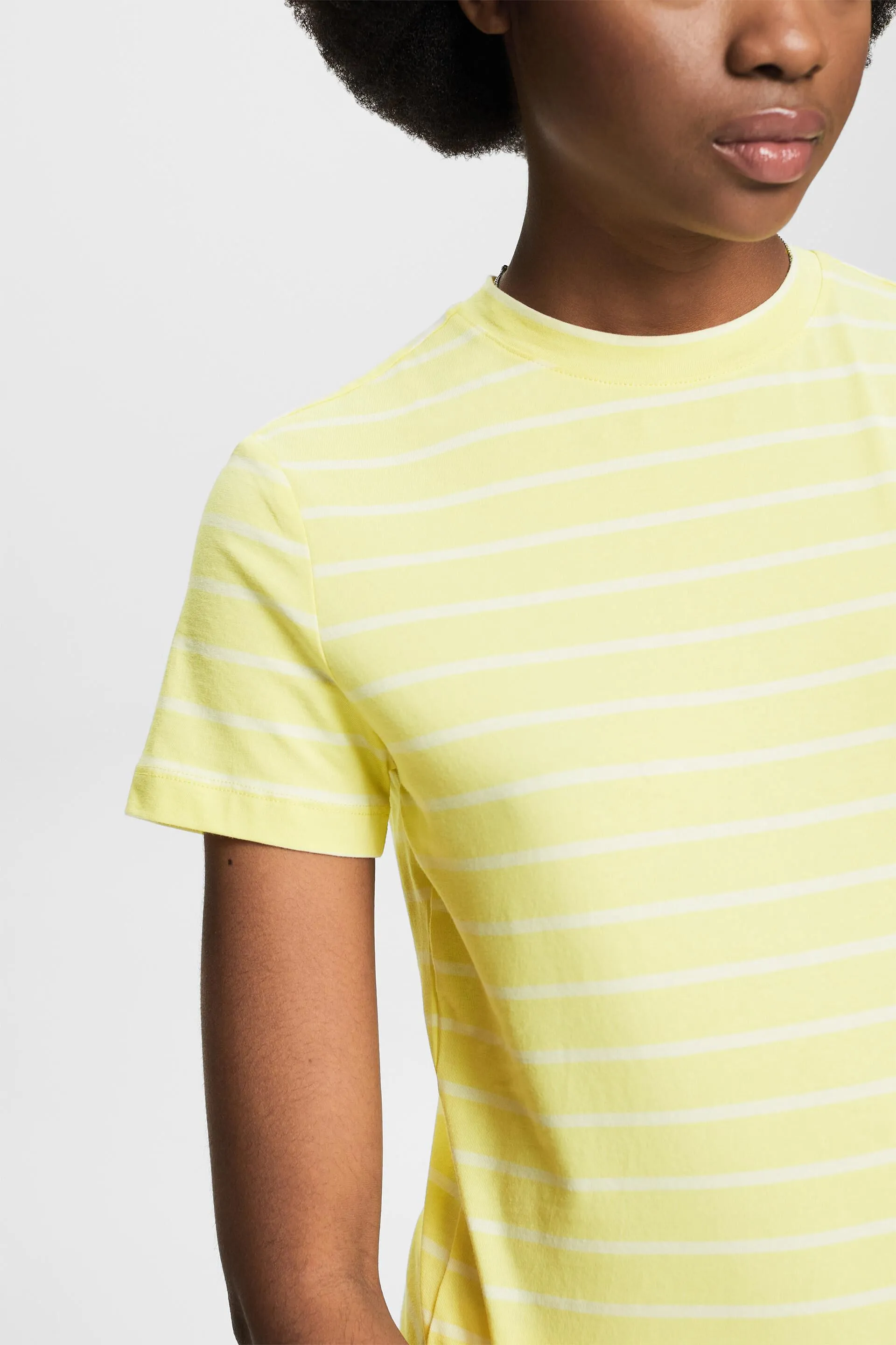 Maglia girocollo a righe