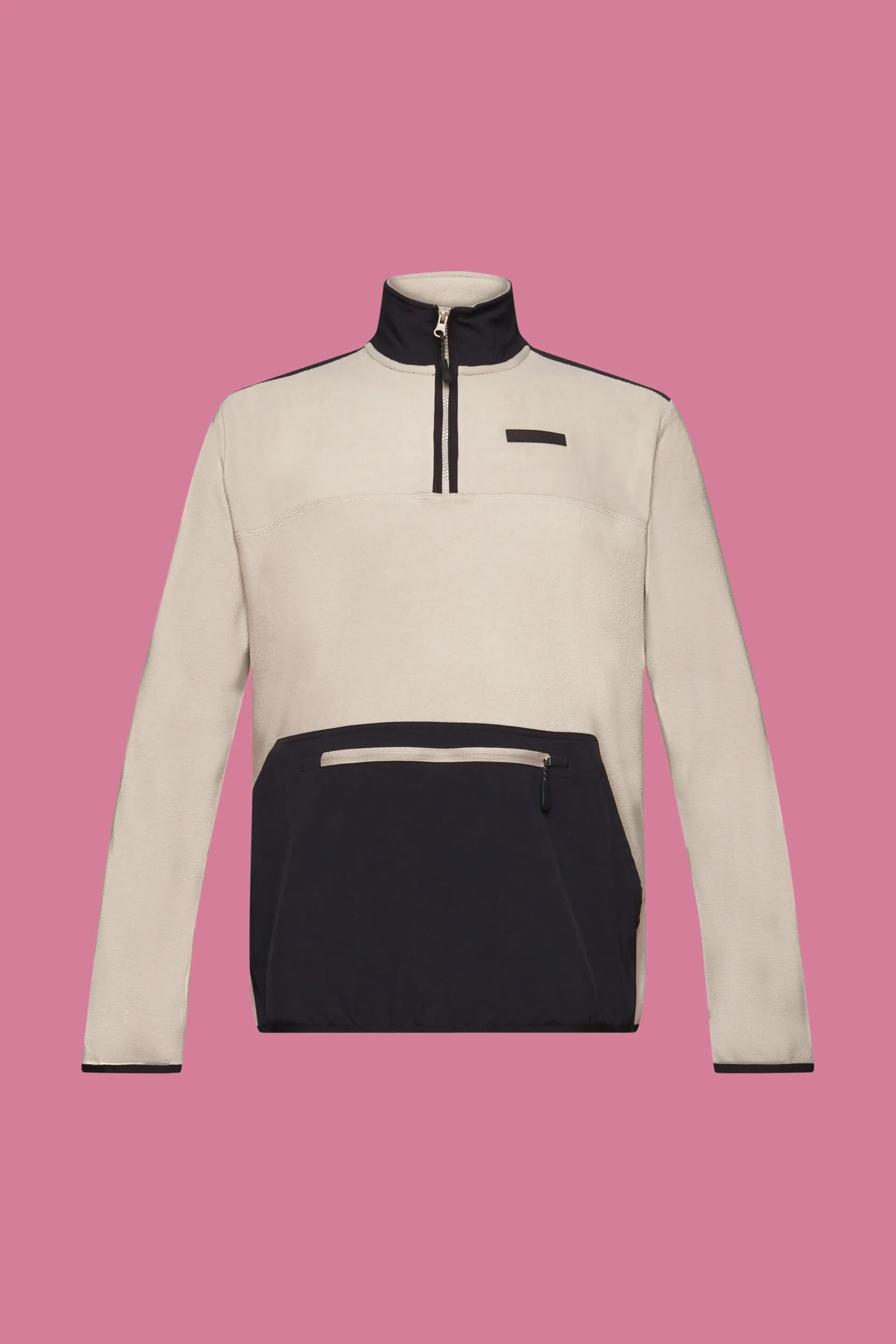 Maglia in pile a maniche lunghe