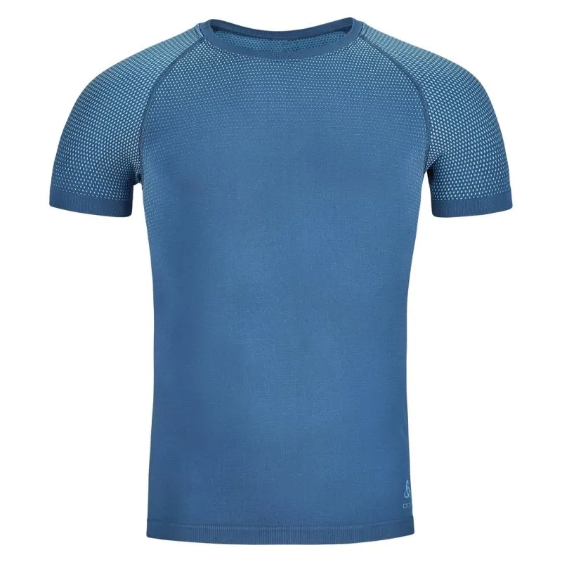Maglietta Odlo Performance Light Eco (blue wing teal - saxony blue) uomo